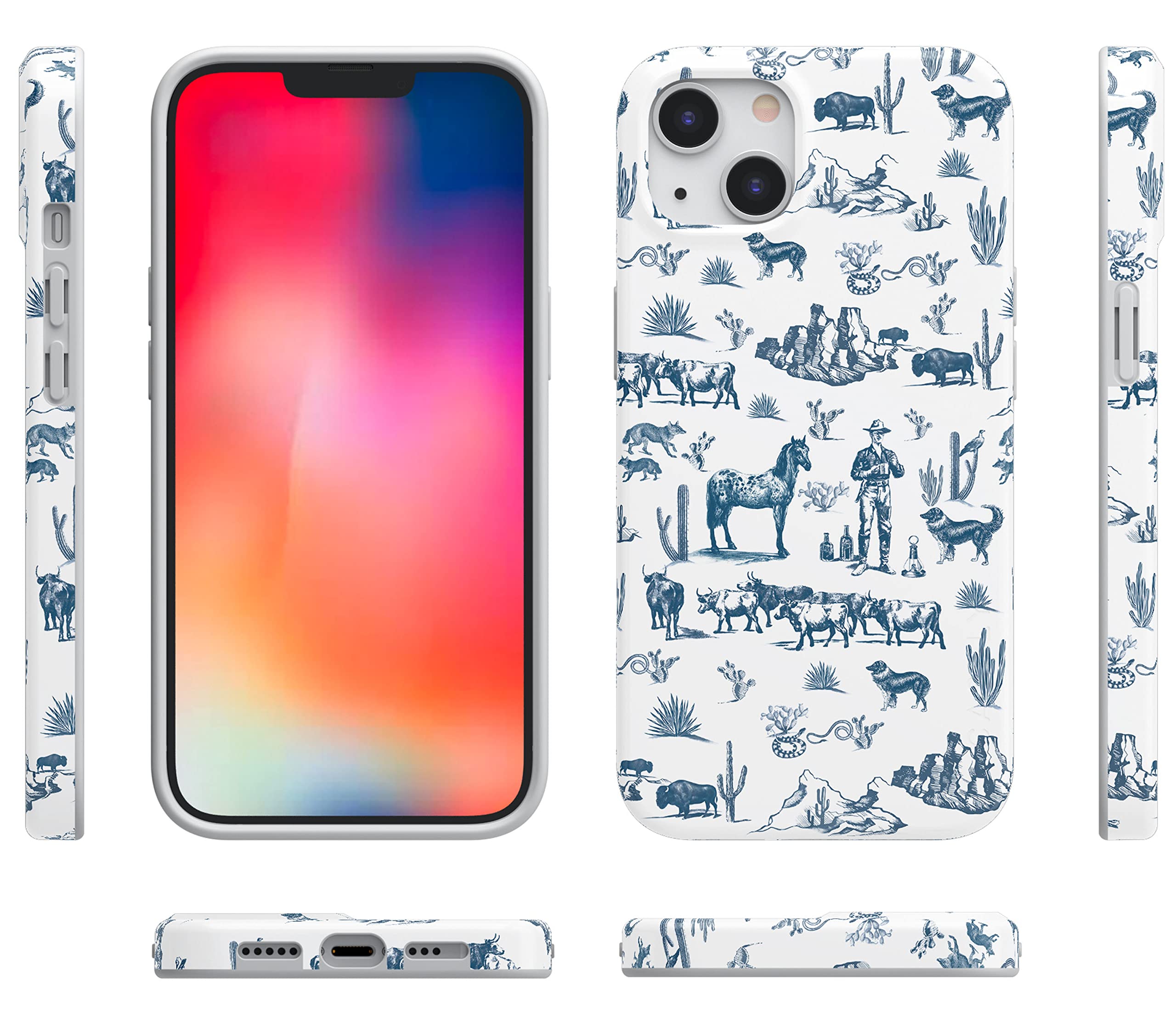 Casely Iphone 13 Mini Case | Wild West Adventure | Desert Western Case