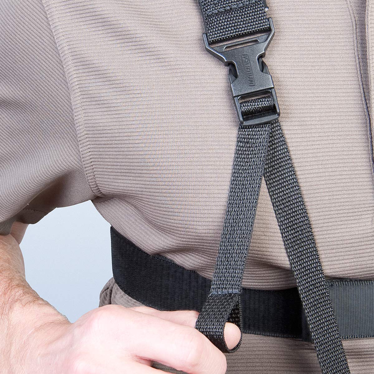 Neotech Sax Practice Harness, Swivel Saxophone Strap (2501512), Black