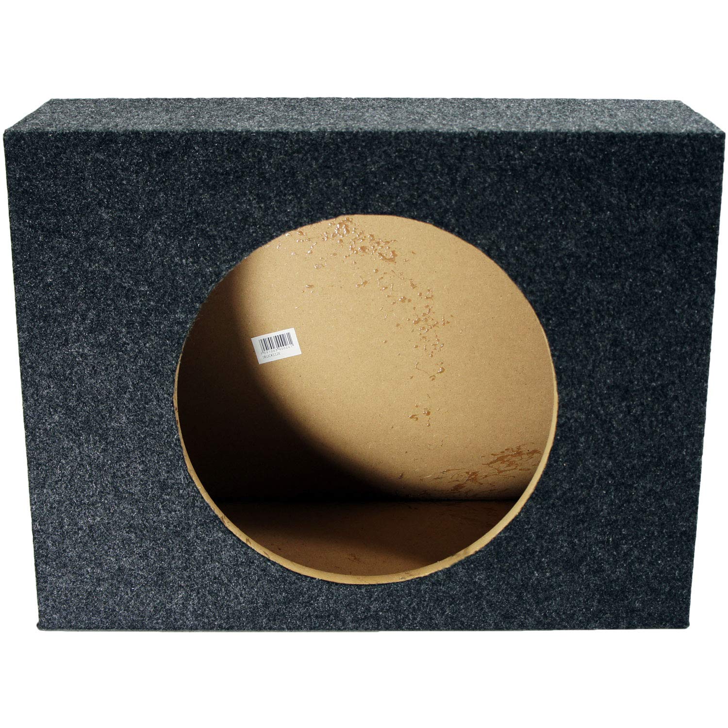 American Sound Connection Single 12'' Subwoofer Regular Standard Cab Truck Sub Box Enclosure 5/8'' Mdf
