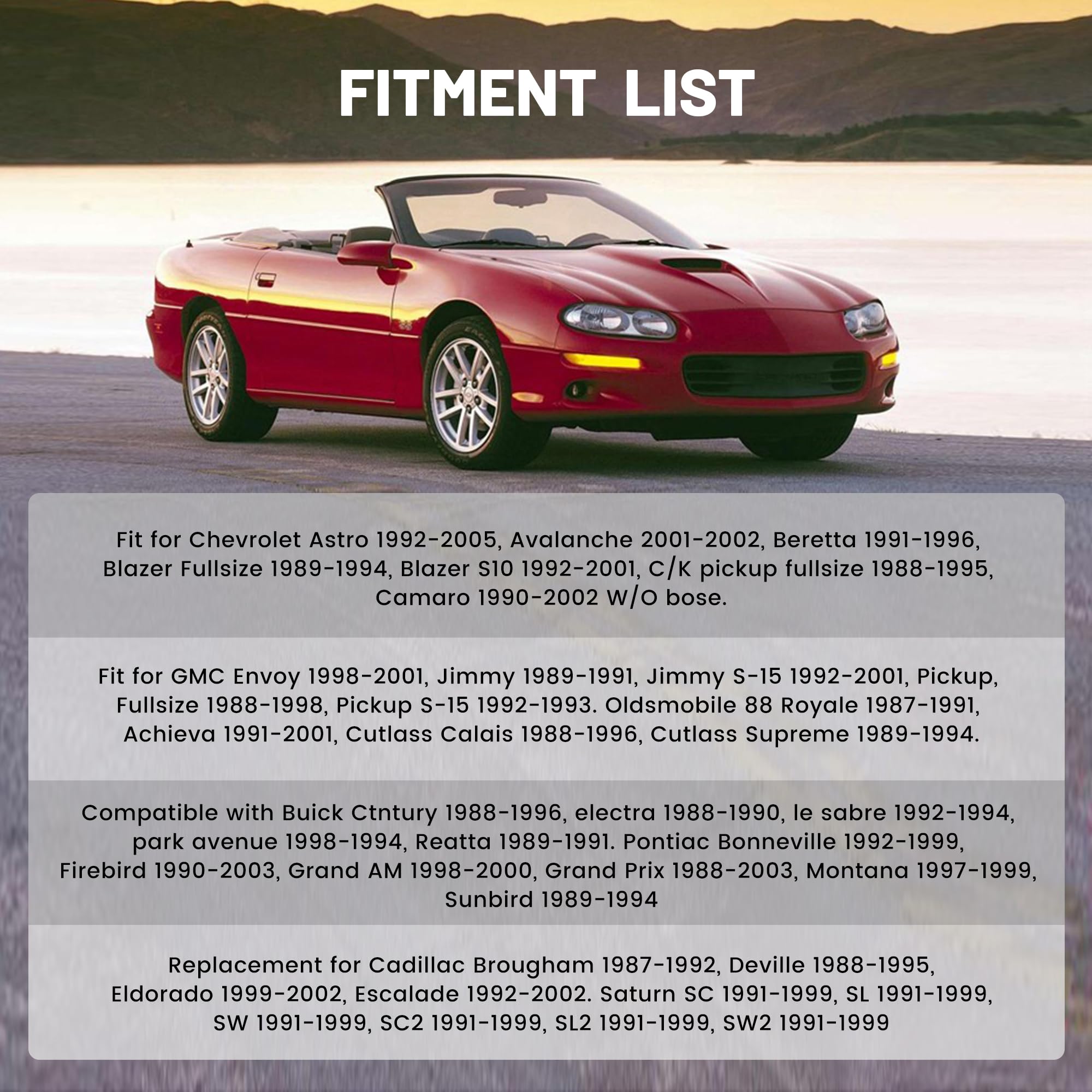 Red Wolf Stereo Wiring Harness Replacement For 1988 2002 Gm Chevrolet Gmc Buick Cadillac Car Radio Wire Harness Antenna Adapter Connector Plug Kit