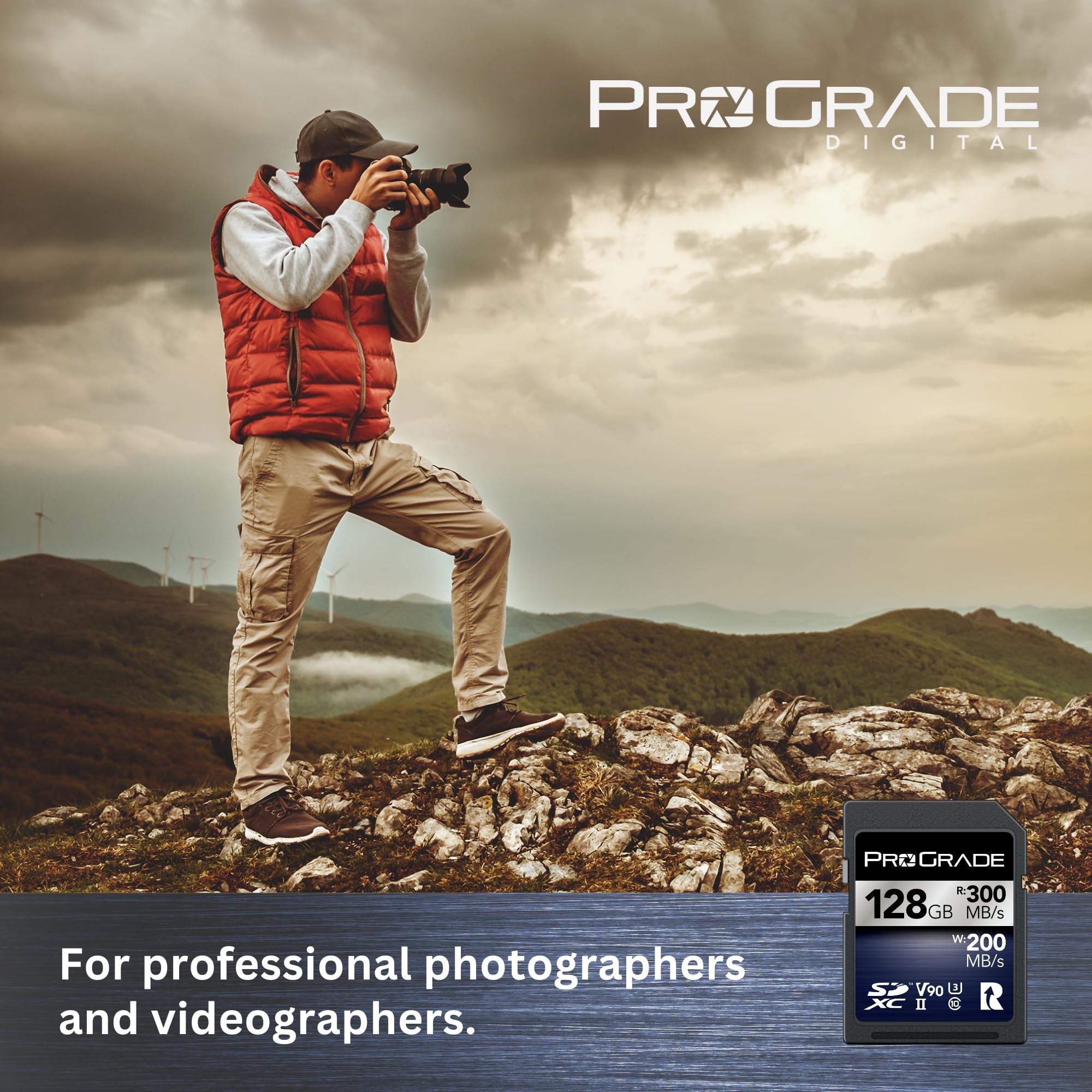 Prograde Digital Sdxc Uhs-Ii V90 300R Memory Card (512Gb)