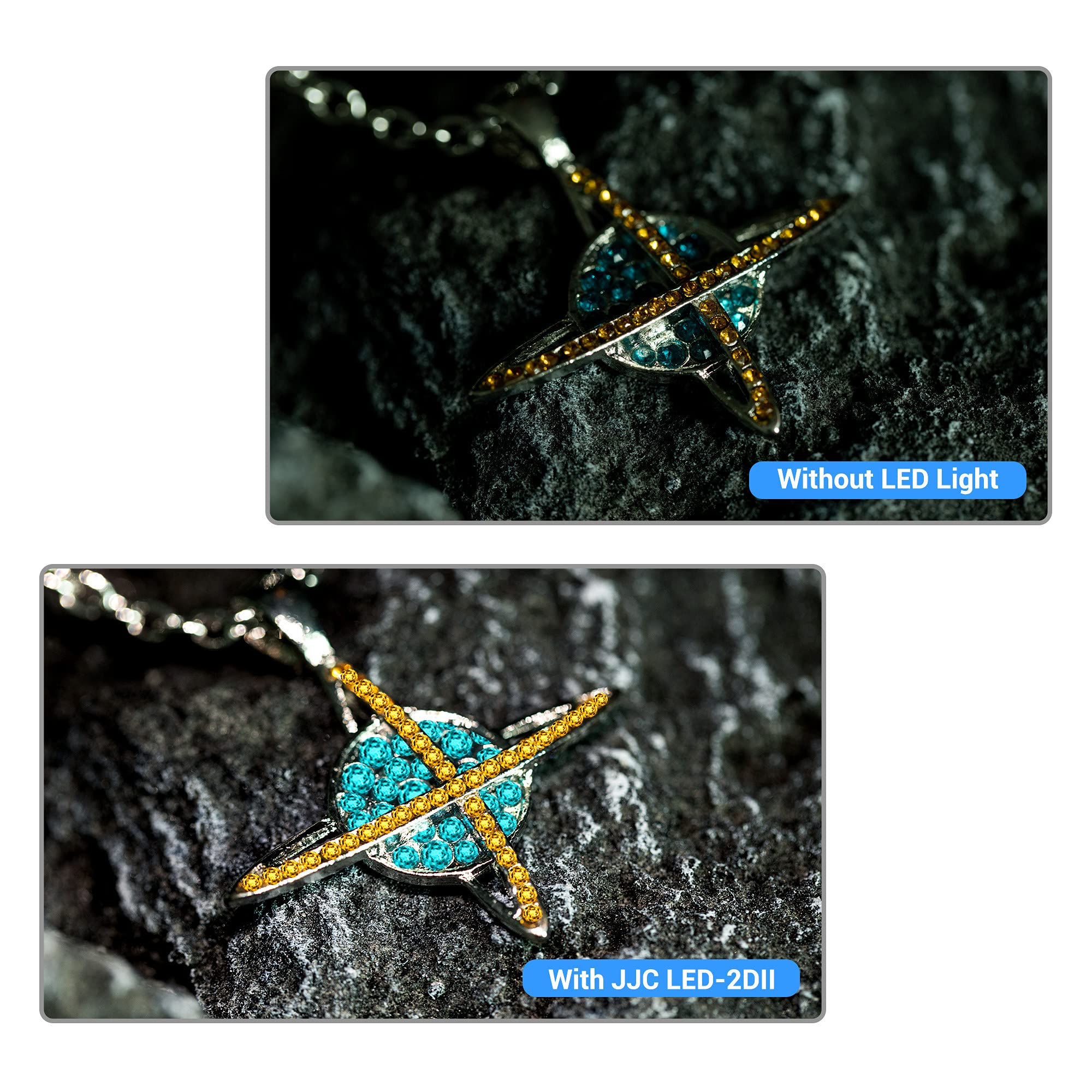 10 Inch Long Portable Shoe Mount Led Macro Arm Light Cri 95+ 5600K Photo Lighting With 5 Level Ajustable Flexible Fill Lights Fo