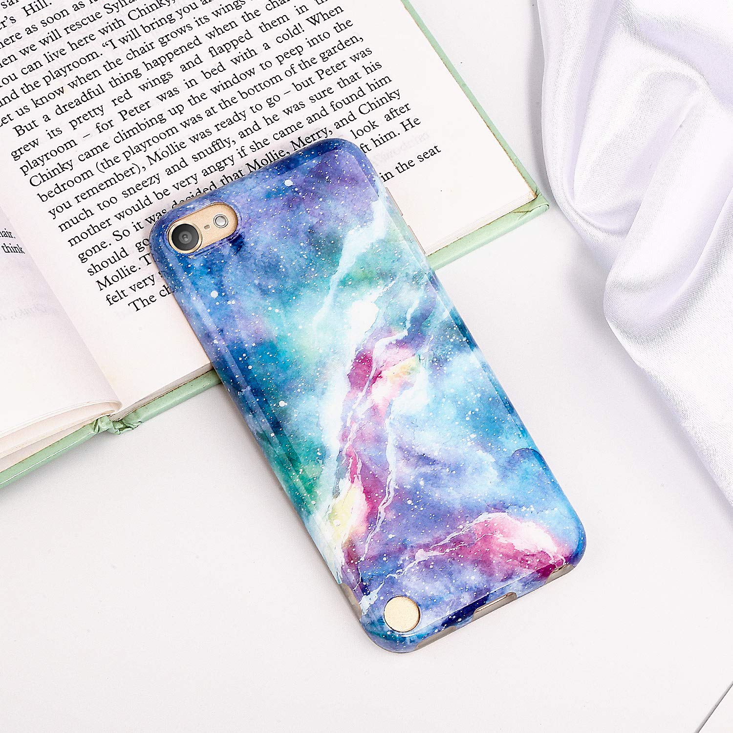 Ipod Touch 7Th Generation Case With 2 Screen Protectors, Idwell Ipod Touch 6 Ipod 5 Case, Slim Fit Anti Scratch Flexible Soft Tp