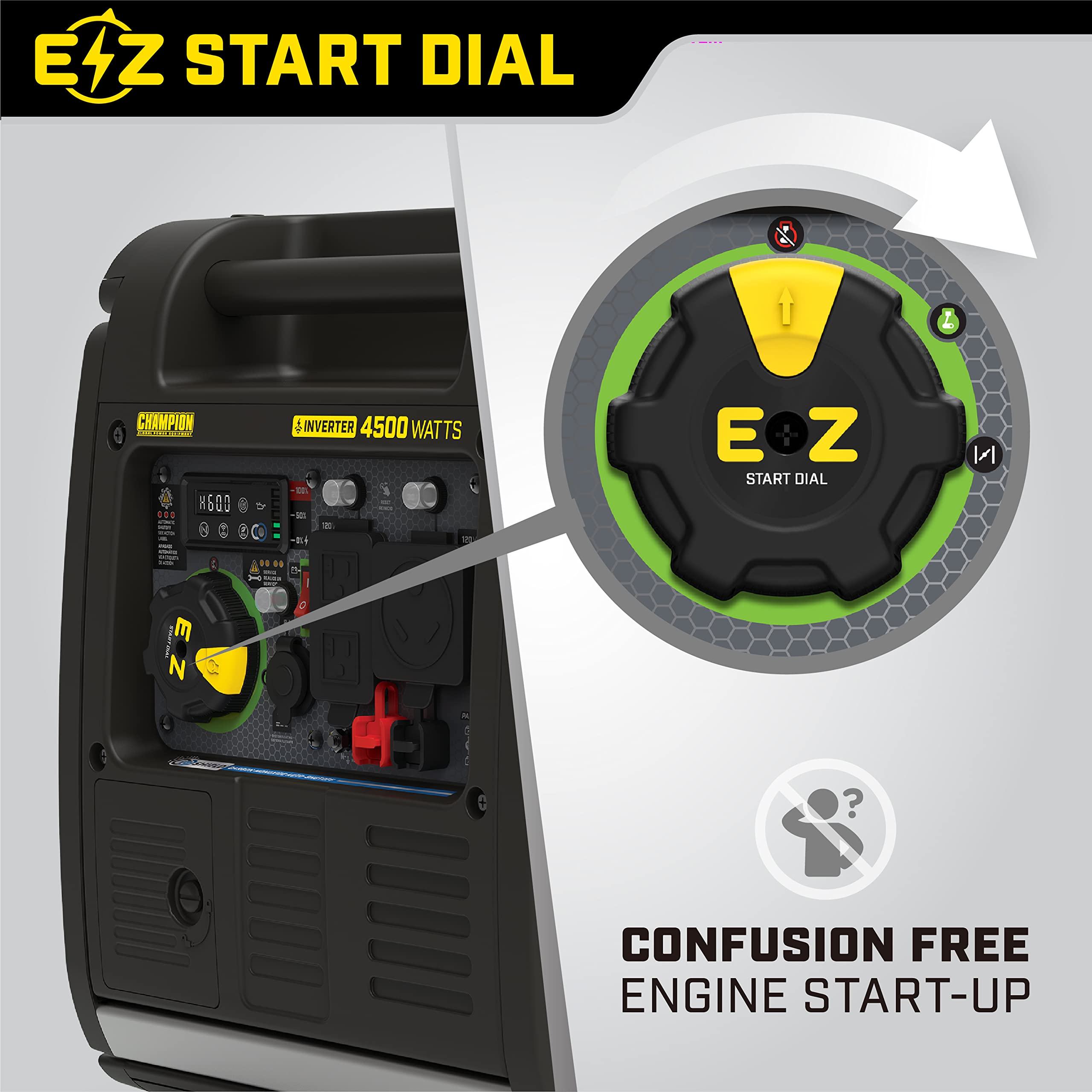 Champion Power Equipment 4500 Watt Wireless Remote Start Rv Ready Portable Inverter Generator With Quiet Technology And Co Shiel