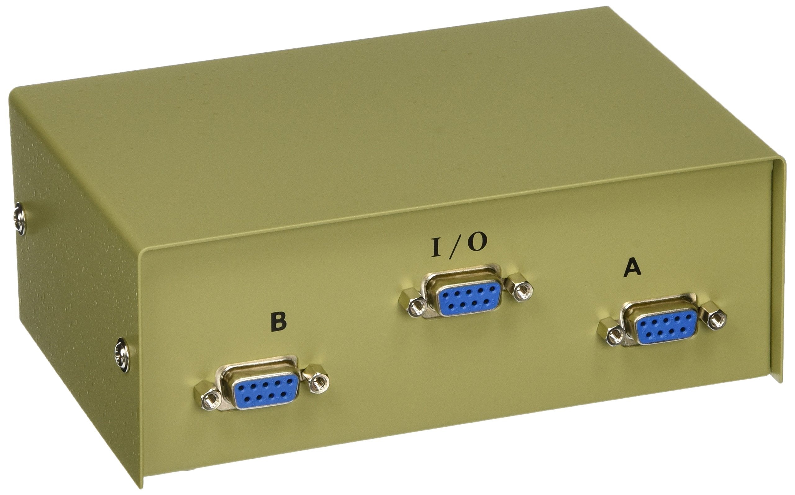 CableWholesale AB 2 Way Switch Box, DB9 Female