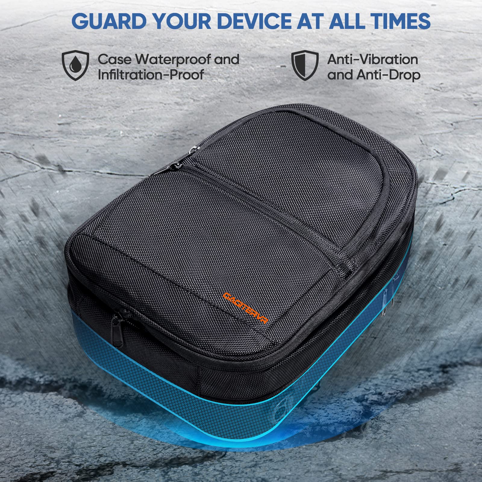 Carrying Case For Oculus Meta Quest 2/Quest Pro And Accessories, Expandable Capacity Generic Compatible With Kiwi Design/Bobovr