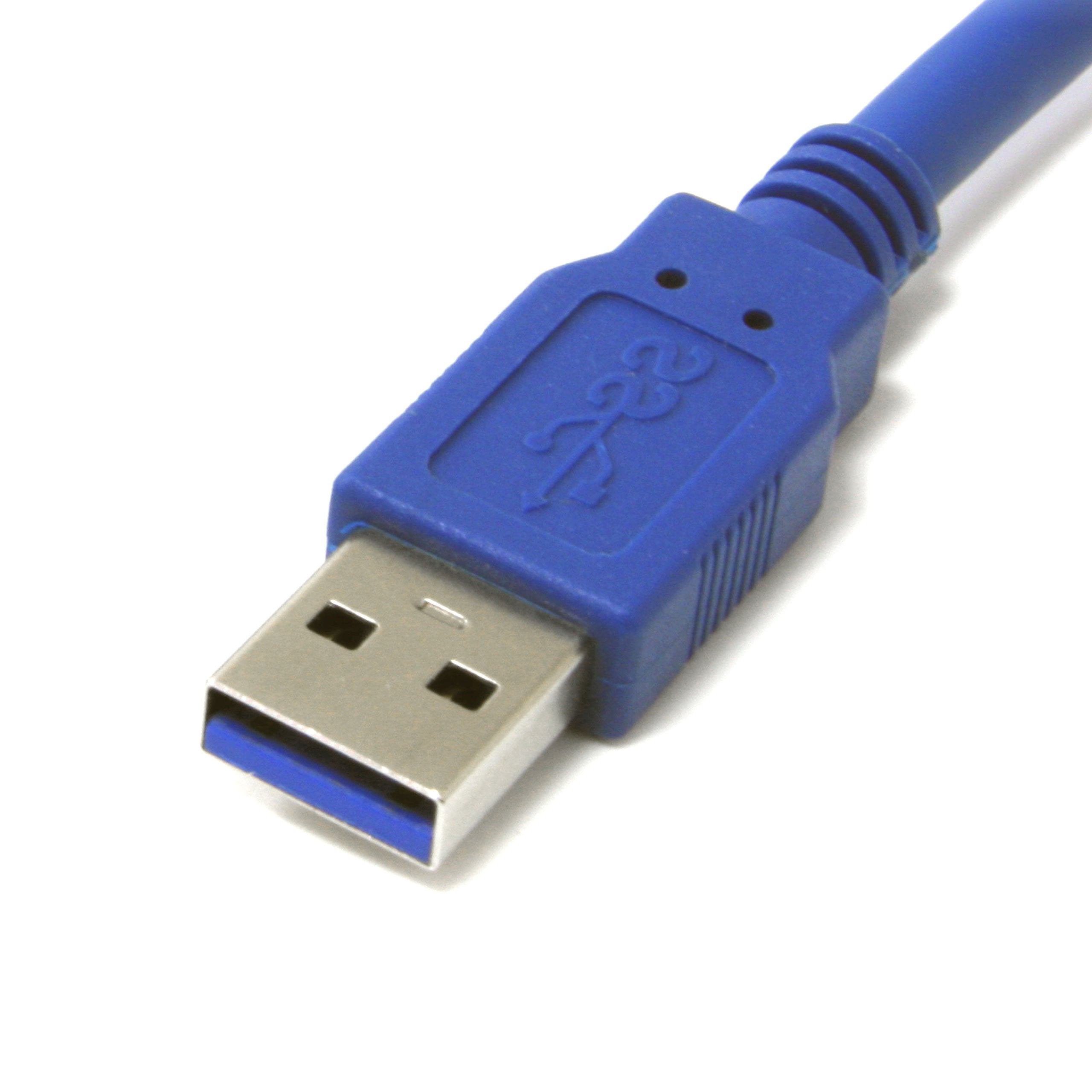 Startech.Com 3 Ft. (0.9 M) Usb 3.0 To Micro B Cable   Superspeed Usb 3.0 5Gbps   Shielded Usb A To Usb Micro B   Blue   Usb 3.0