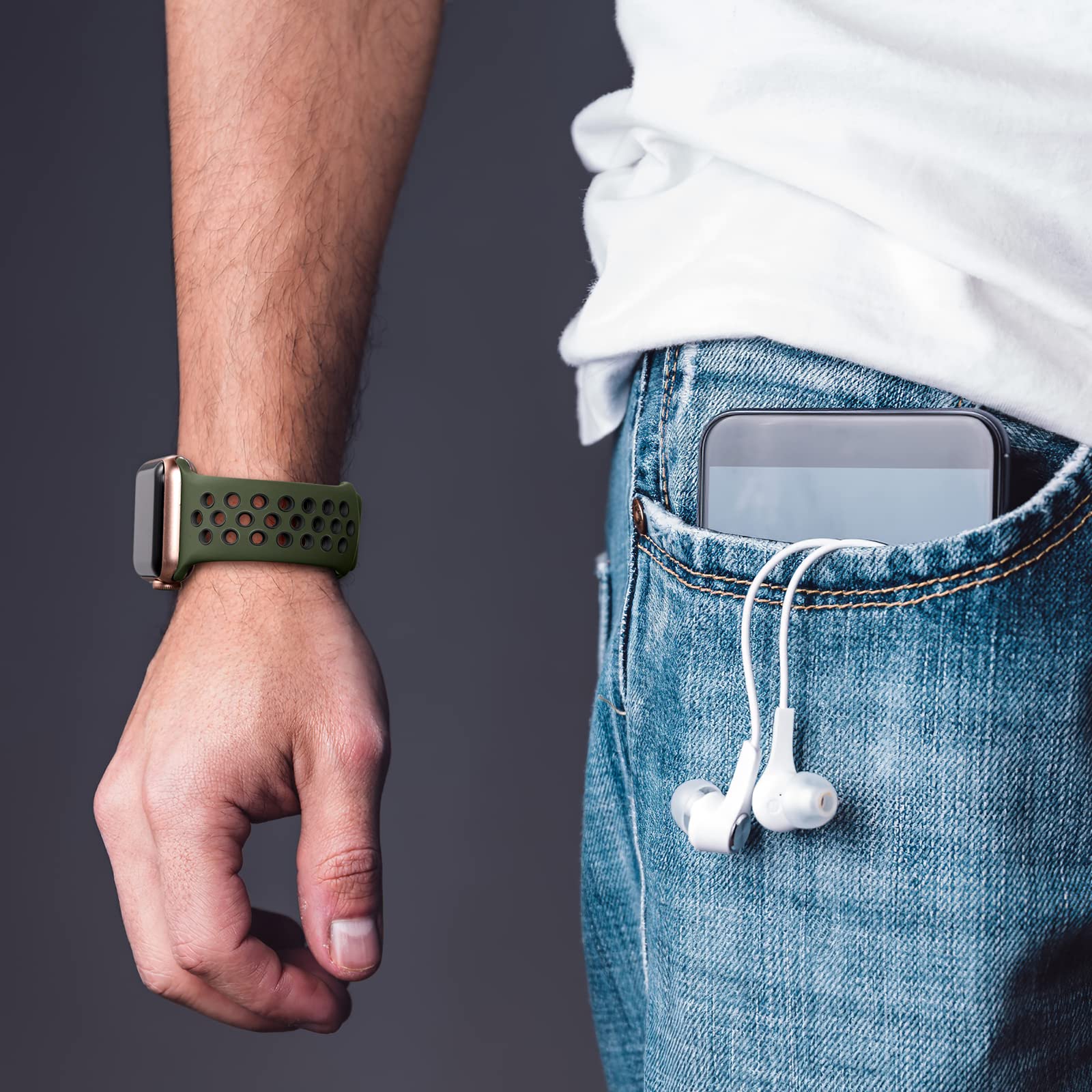 Lerobo Compatible With Apple Watch Ultra Band 49Mm Series 9/8/7 41Mm 45Mm Series 10 46Mm/42Mm Series 6/5/4/Se 44Mm 40Mm Series 3