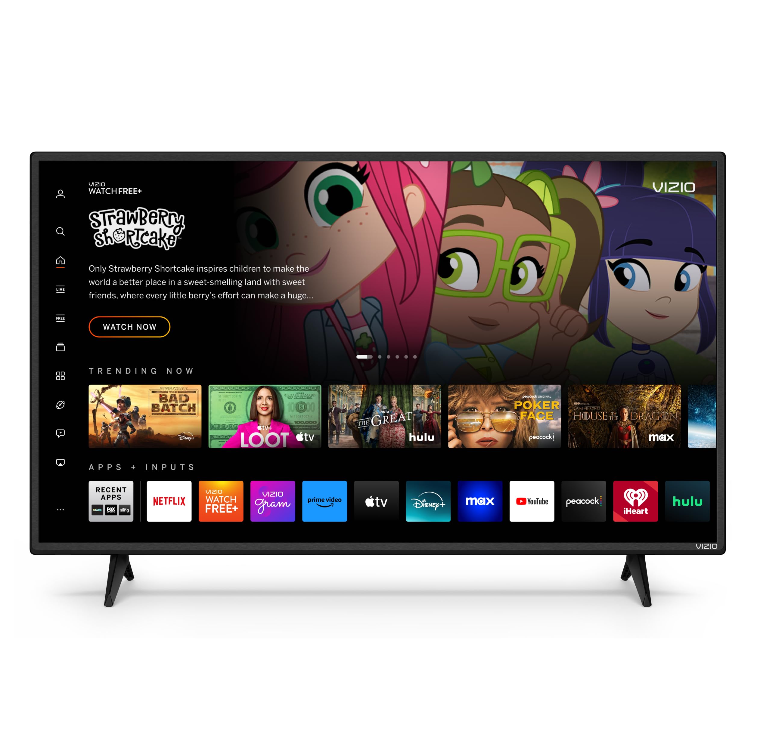 Vizio 32 Inch D Series Full Hd 1080P Smart Tv With Apple Airplay And Chromecast Built In, Alexa Compatibility, D32F J04, 2022 Mo
