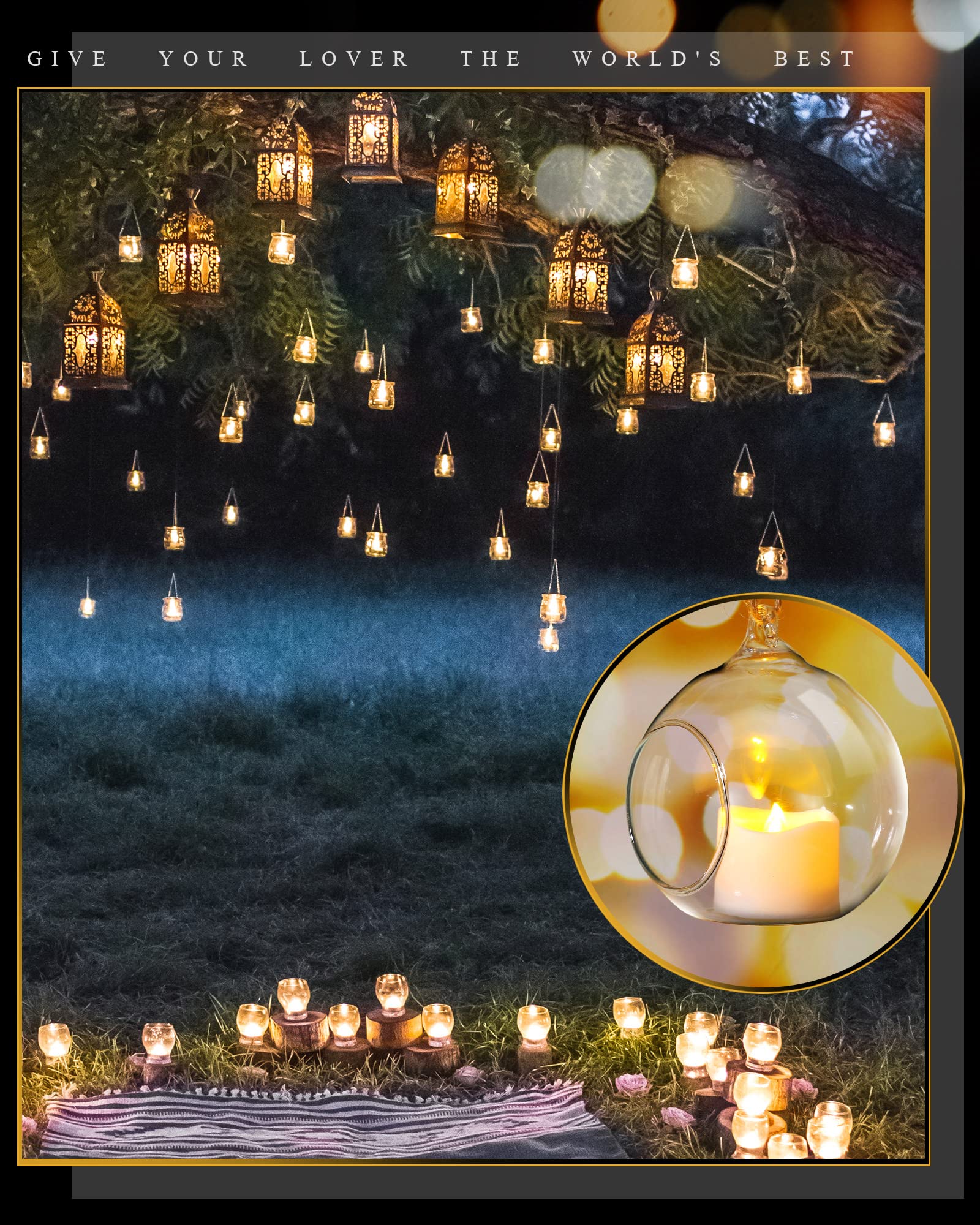 Hortsun 120 Pieces Flameless Tea Lights Candles Longer Battery Operated Votive Led Candles Flickering Romantic Tealights For Sea