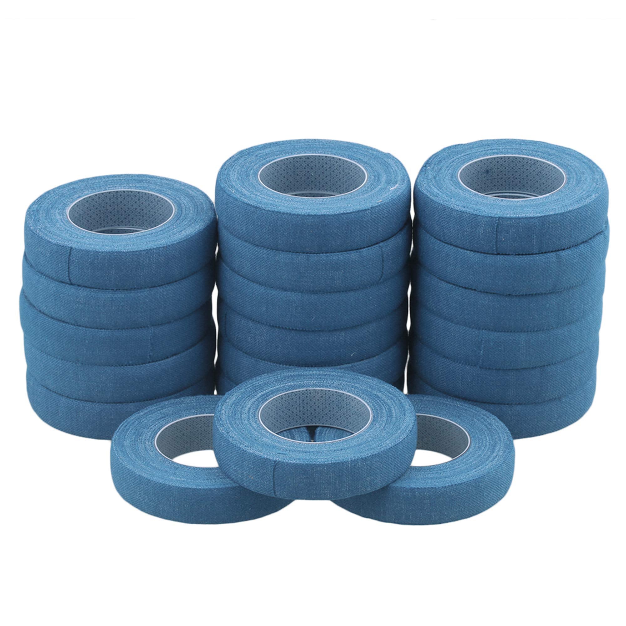 Lovermusic 20Pcs 500Cm Blue Finger Adhesive Tape For Guitar Guzheng Lute Player