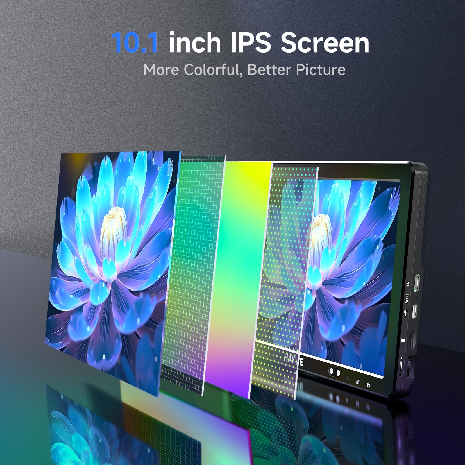 Hayve Dm12 10.1'' Hdmi Digital Microscope, 2000X Coin Microscope With Ips Screen, 20Mp Soldering Microscope For Electronics With