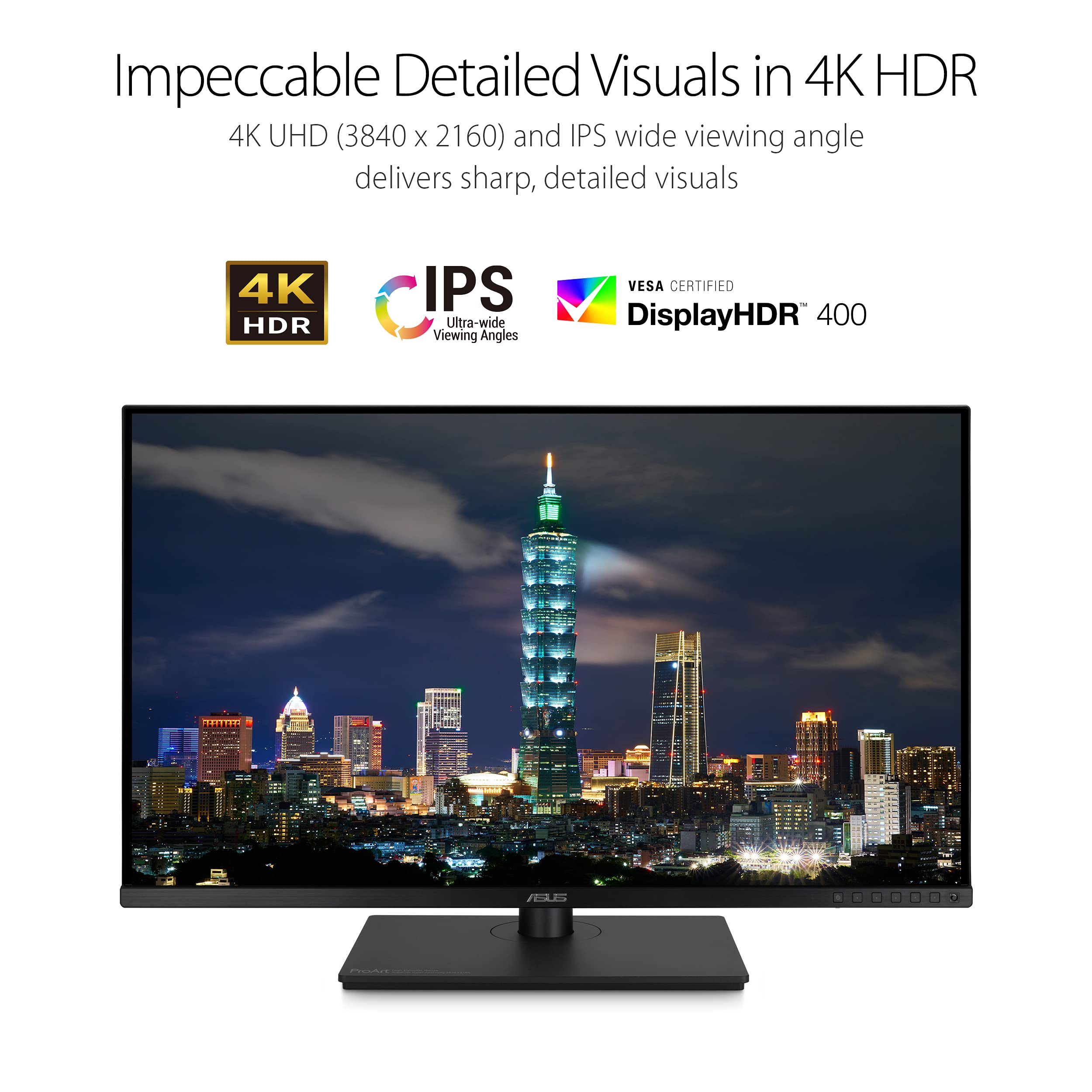 Asus Proart Display 32    4K Hdr Monitor (Pa329Cv)   Uhd (3840 X 2160), Ips, 100% Srgb/Rec.709,   E < 2, Calman Verified, Usb C