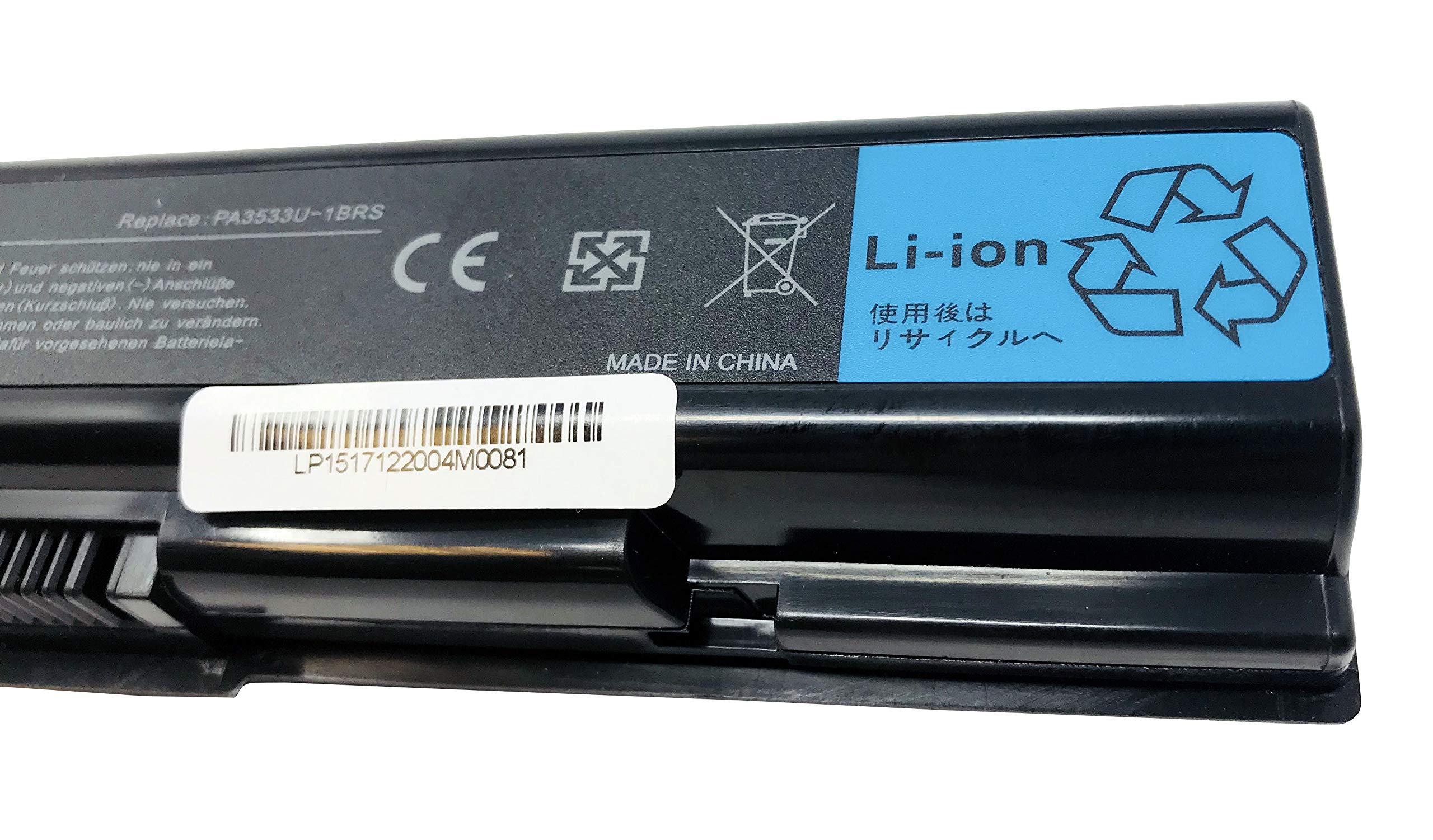 Ghu New Battery 98 Wh Pa3727U-1Bas Pa3727U-1Brs Compatible For Toshiba Satellite A200 A205 A210 A305 A505 L305 L455 L500 L505 Pa