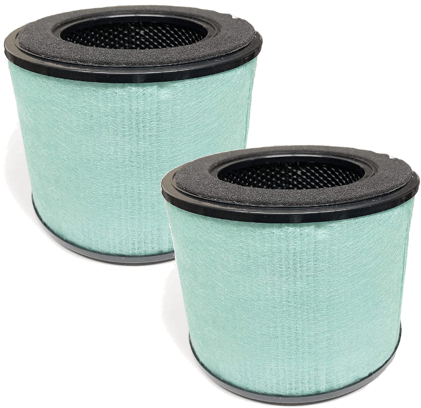Nispira Bs 08 3 In 1 Hepa Air Filter Replacement Compatible With Partu Air Purifier Bs 08, 2 Packs