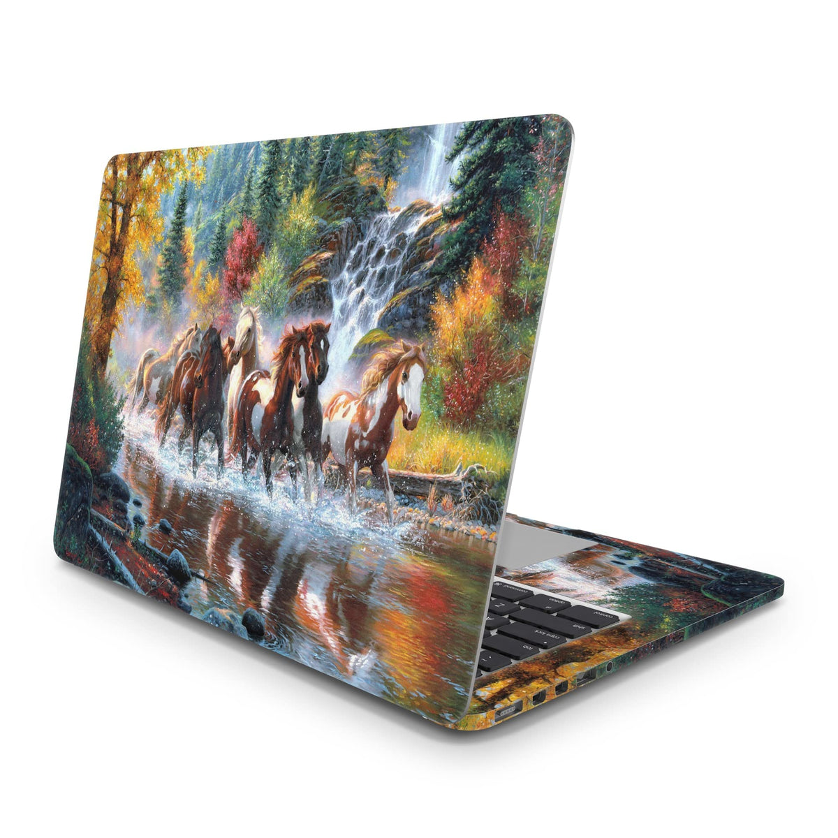 Sticker Master Running Horse Laptop Vinyl Sticker Skin Cover 13 14 15 Inch Notebook Decal For Macbook Asus Acer Hp Lenovo Huawei