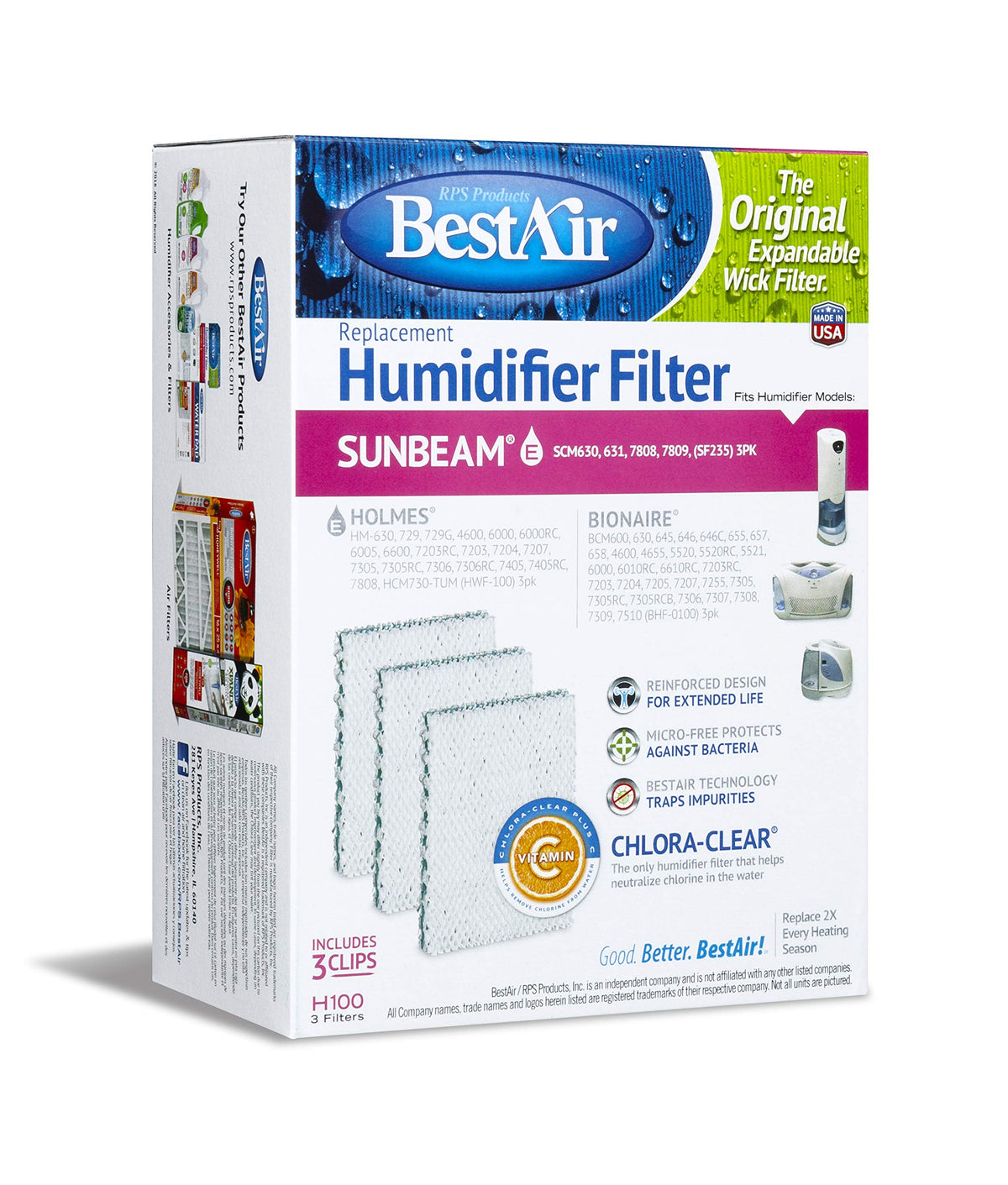Humidi Wick Filter E 3Pk