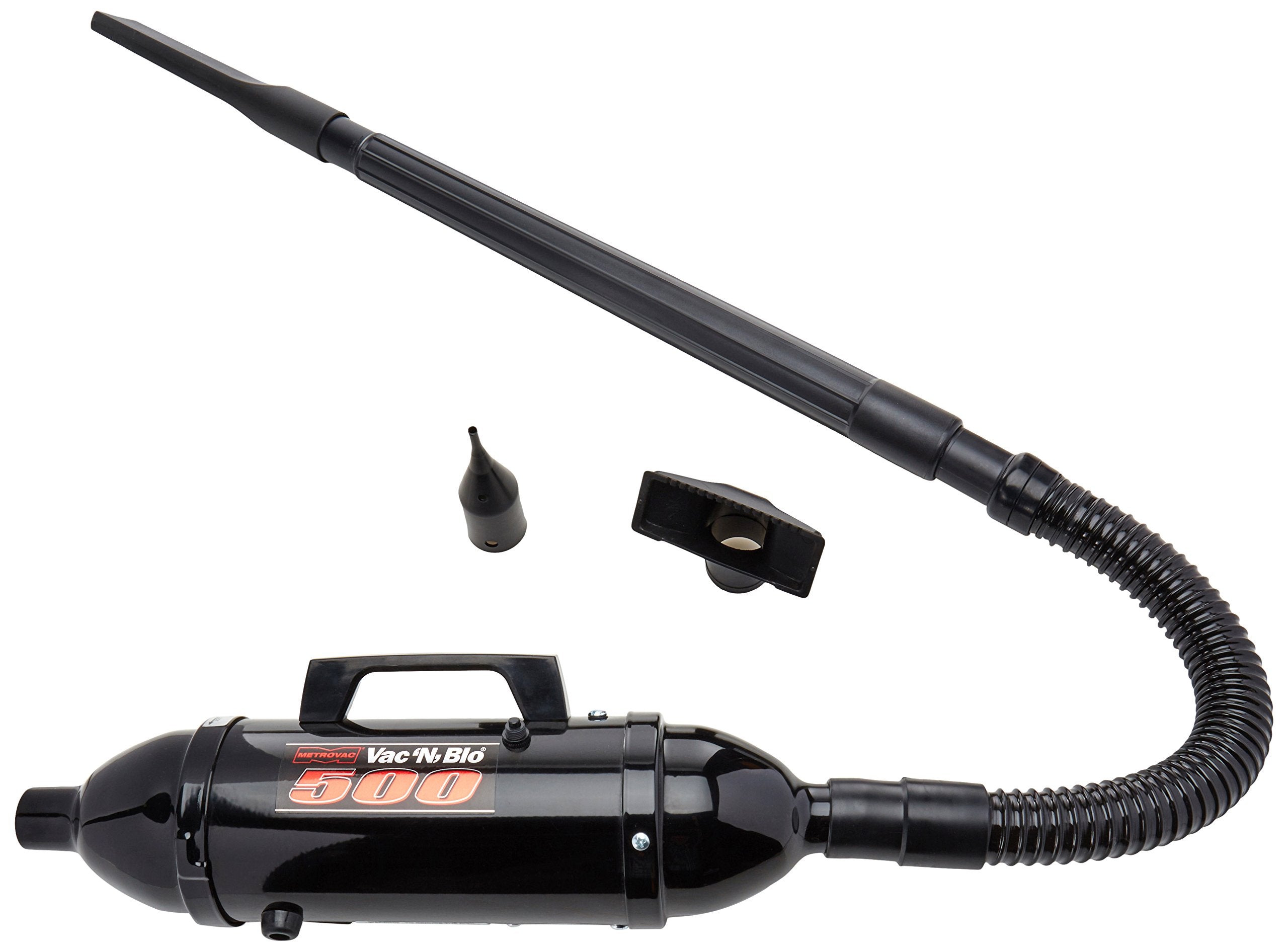 Metrovac Vm12500 Vac N' Blo 500W Hand Vacuum & Blower, 120V, Powerful, Lightweight, All Steel Construction, Dry Pickup, 60'' Wat