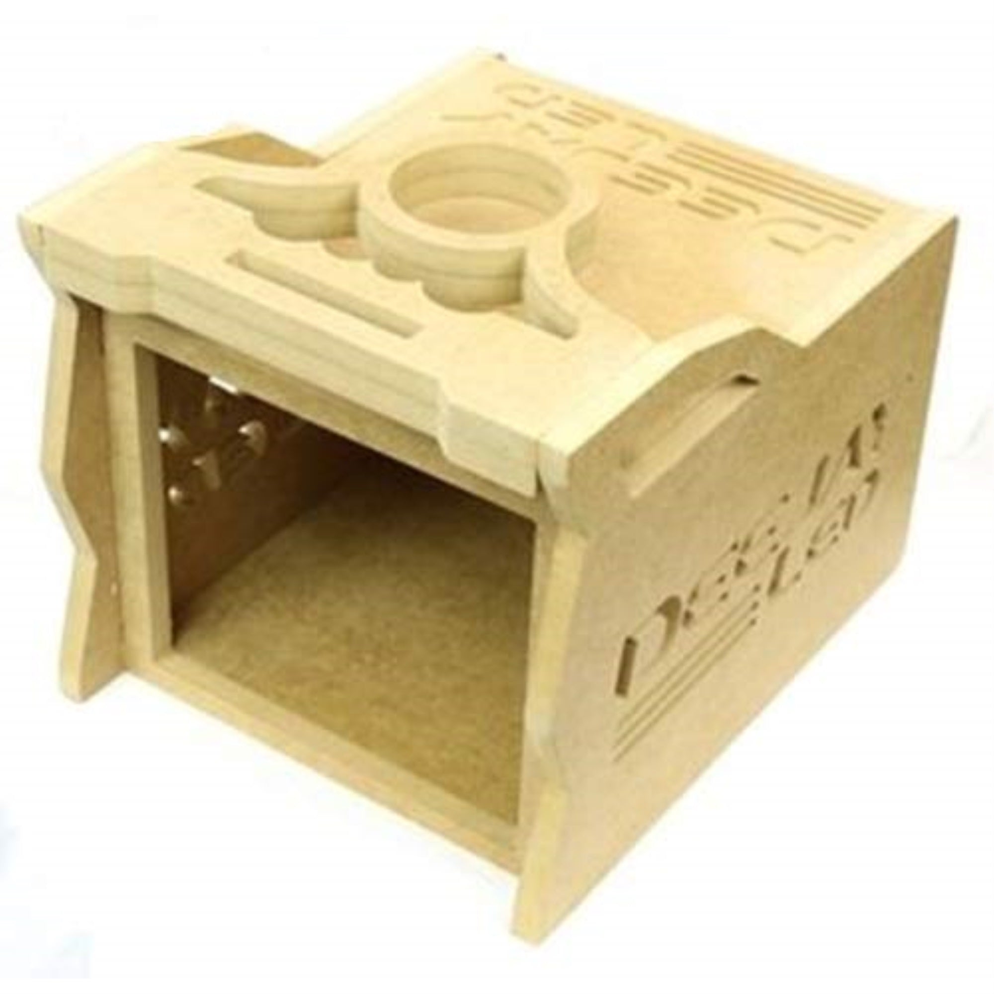 1 DIN Space Plus 3 EQ Stylish Wooden Controller Case for Mobile Competitions