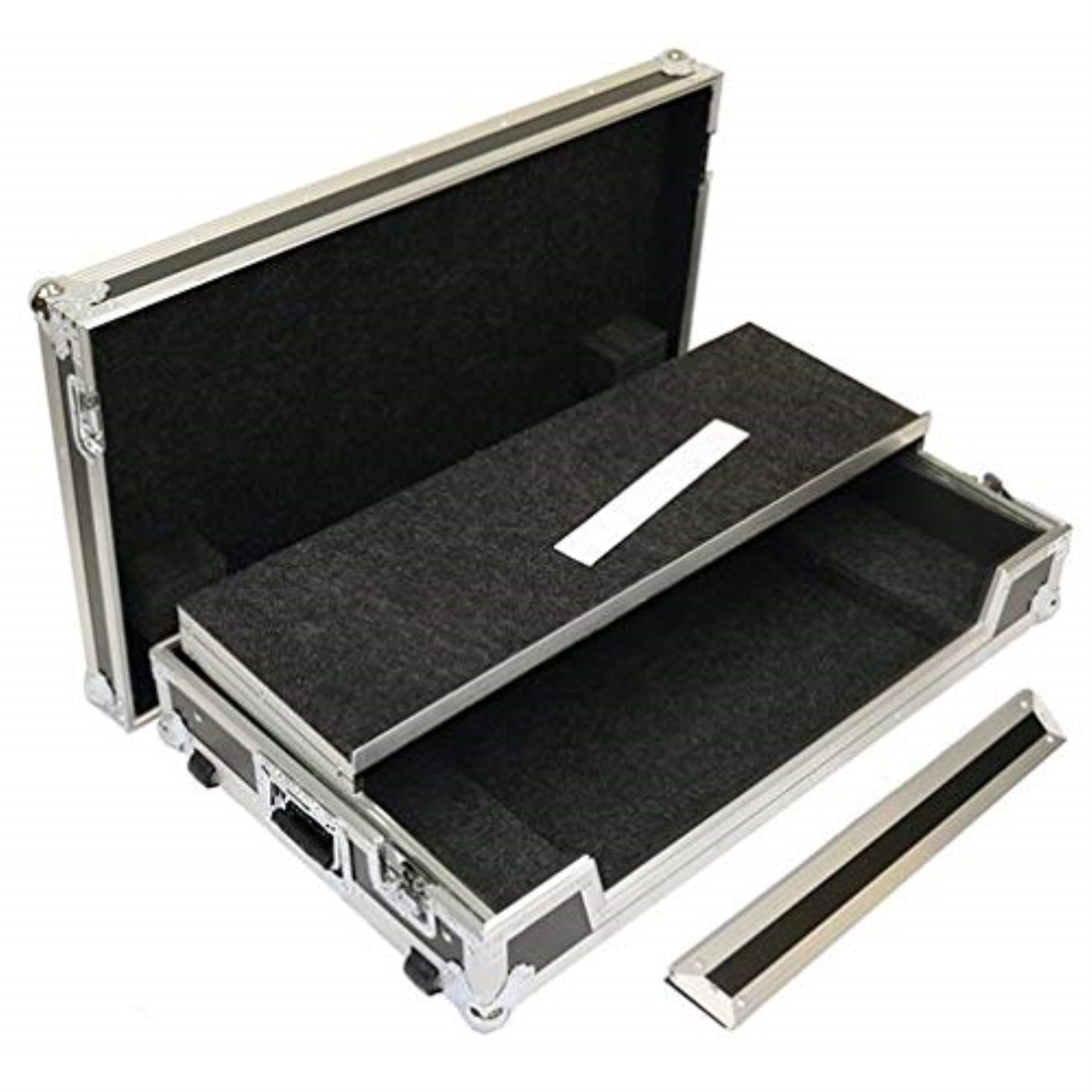 Fly Drive Case For Pioneer XDJXZ Allinone DJ system withsliding laptop shelf withWheels BLACK Color
