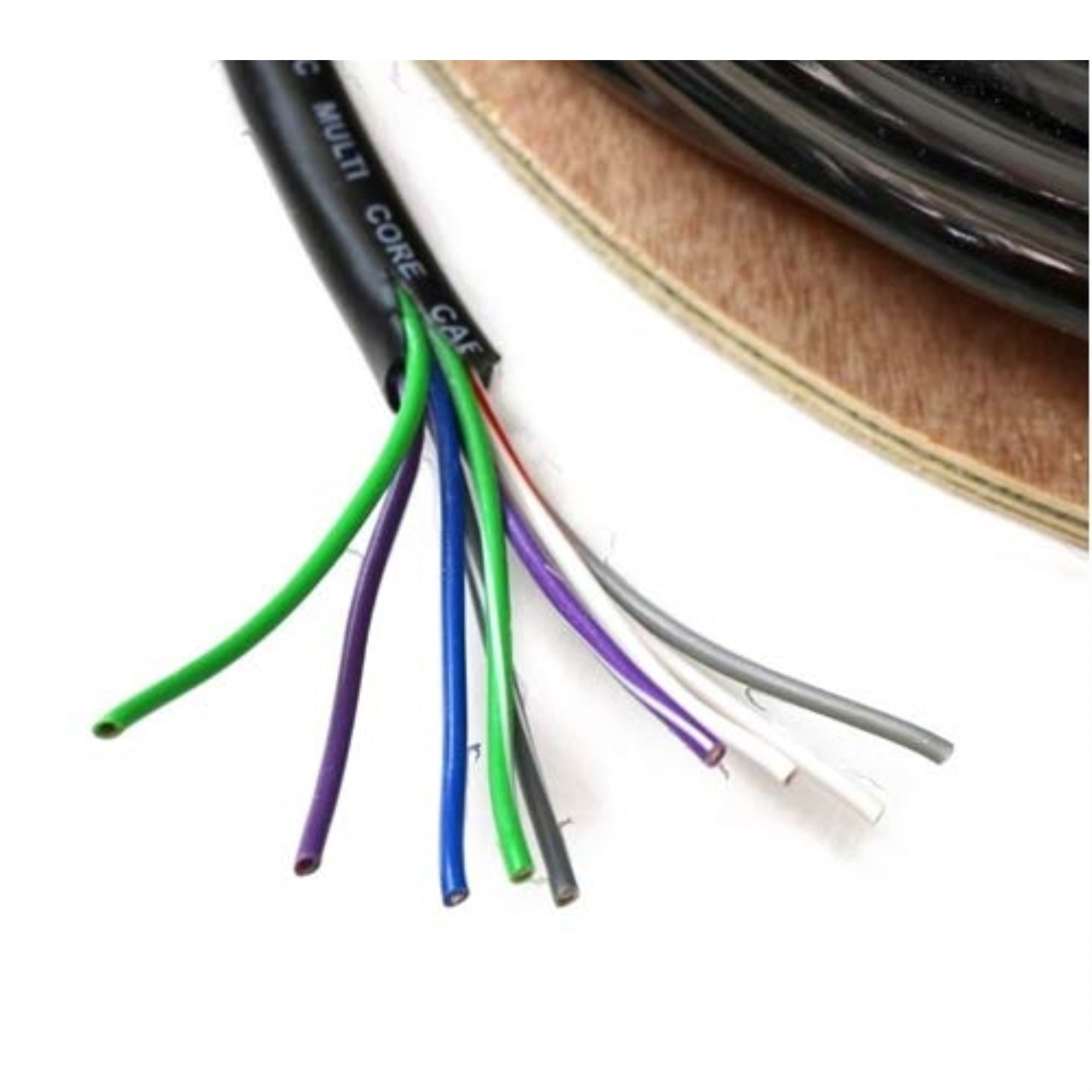 500Foot 9Conductor 18 Gauge Primary Stranded Cable Ideal for Accessory Hookups