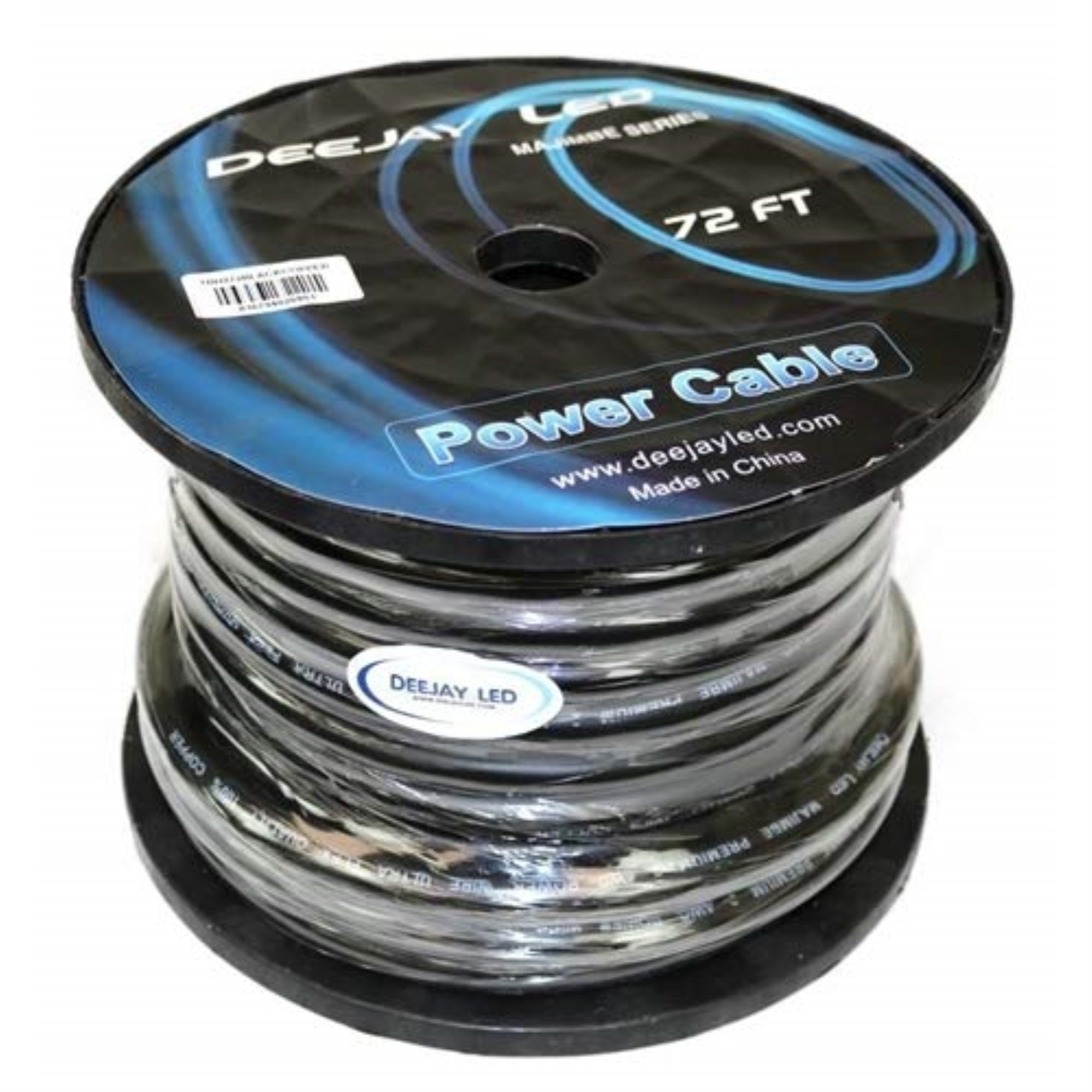 2 GAUGE 72 FT 100 percent  Copper Power Cable Used for Vehicular Audio Amplifiers BLACK