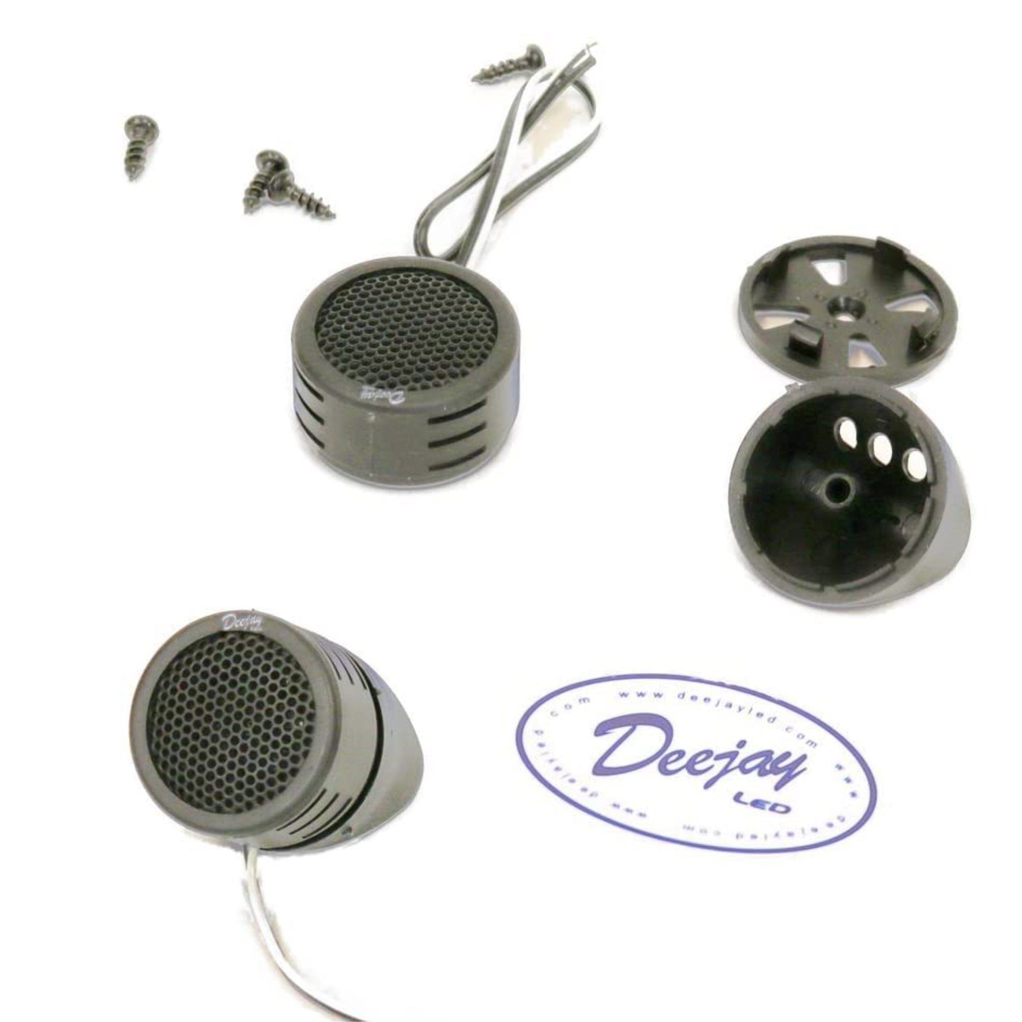 DEEJAYLED PAIR OF SMALL TWEETERS