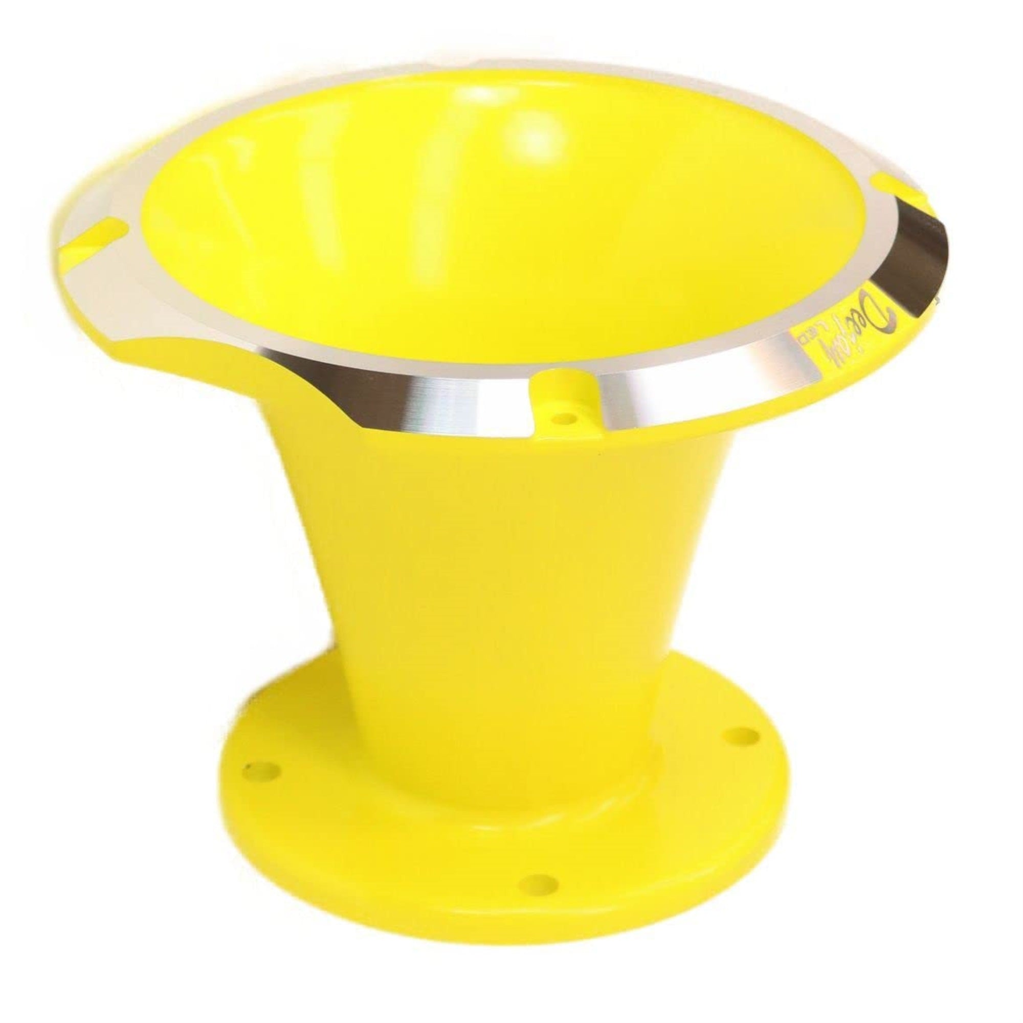 Circular Despacito Aluminum Bolt On High Frequency Horn Flare Yellow With2 In Throat