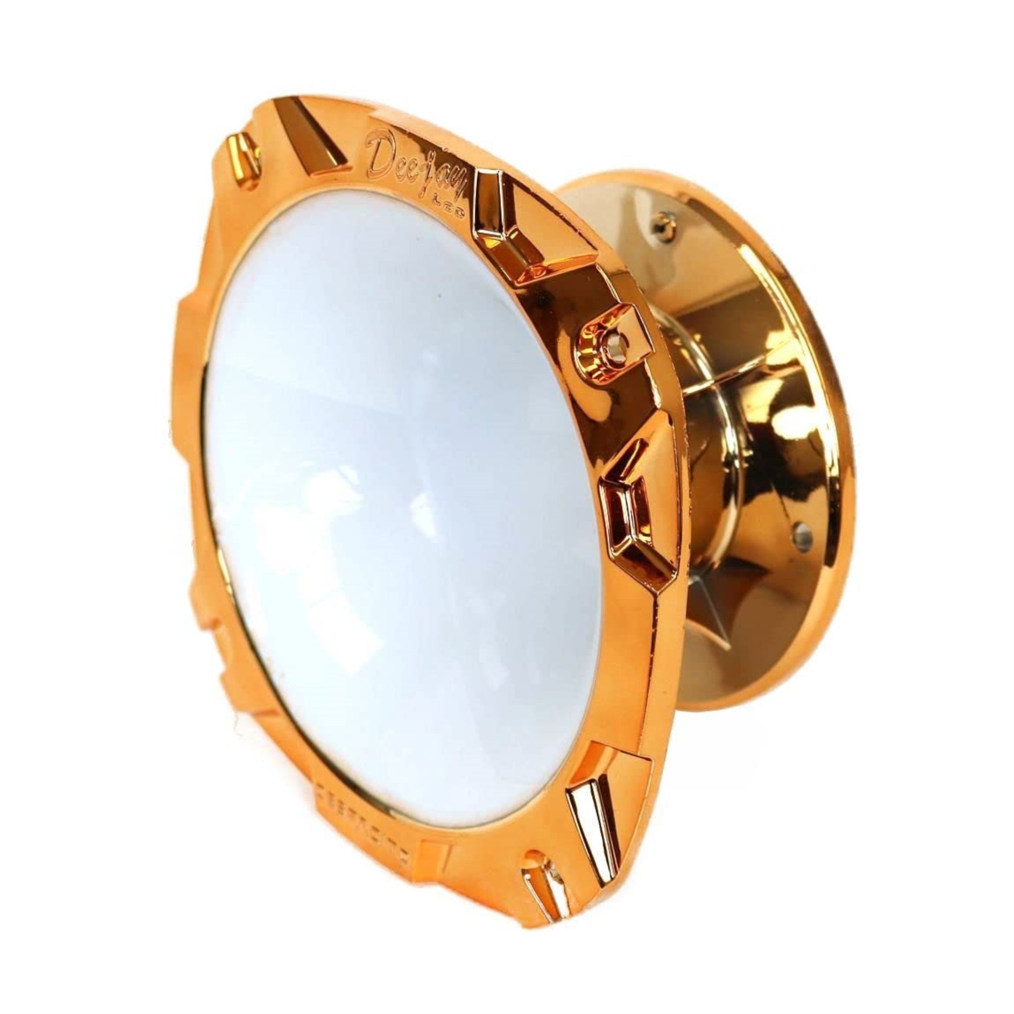 Djl Short 2'' Bolt On Horn White Orange