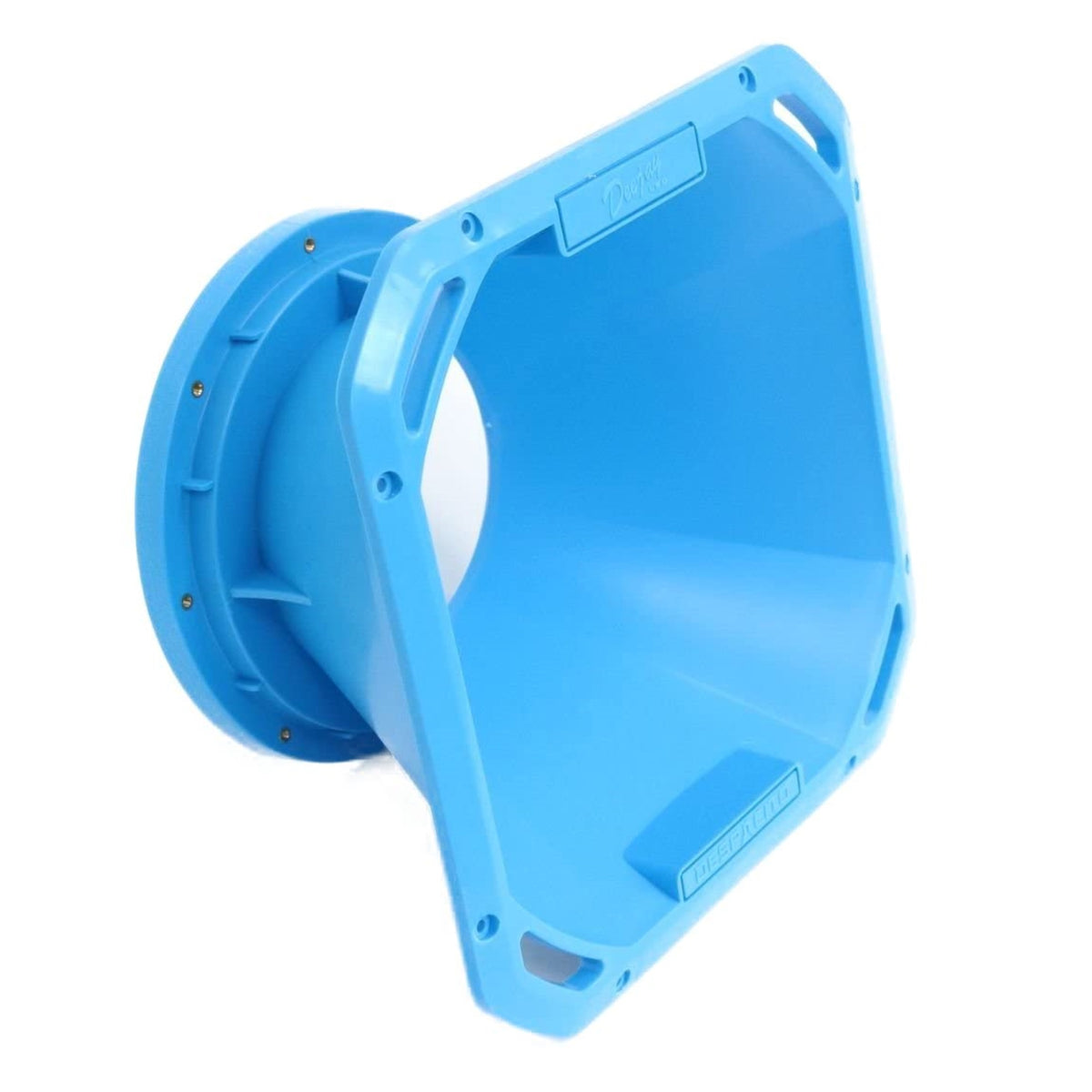 6.5-in Speaker Despacito Midrange Diffuser Horn with Exponential Flare in Blue