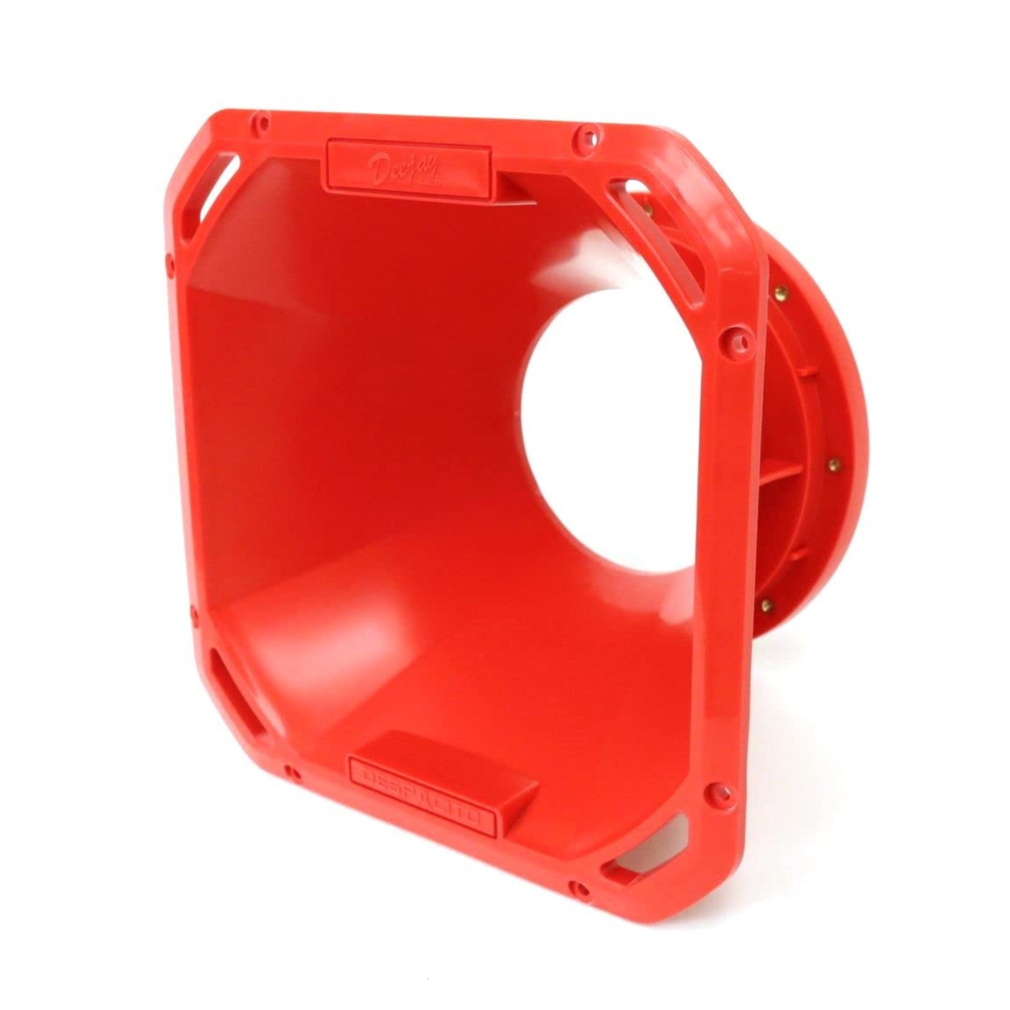 6.5-in Speaker Despacito Midrange Diffuser Horn with Exponential Flare in Red
