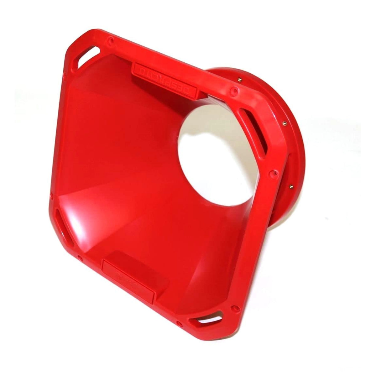 8-in Speaker Despacito Midrange Diffuser Horn with Exponential Flare in Red