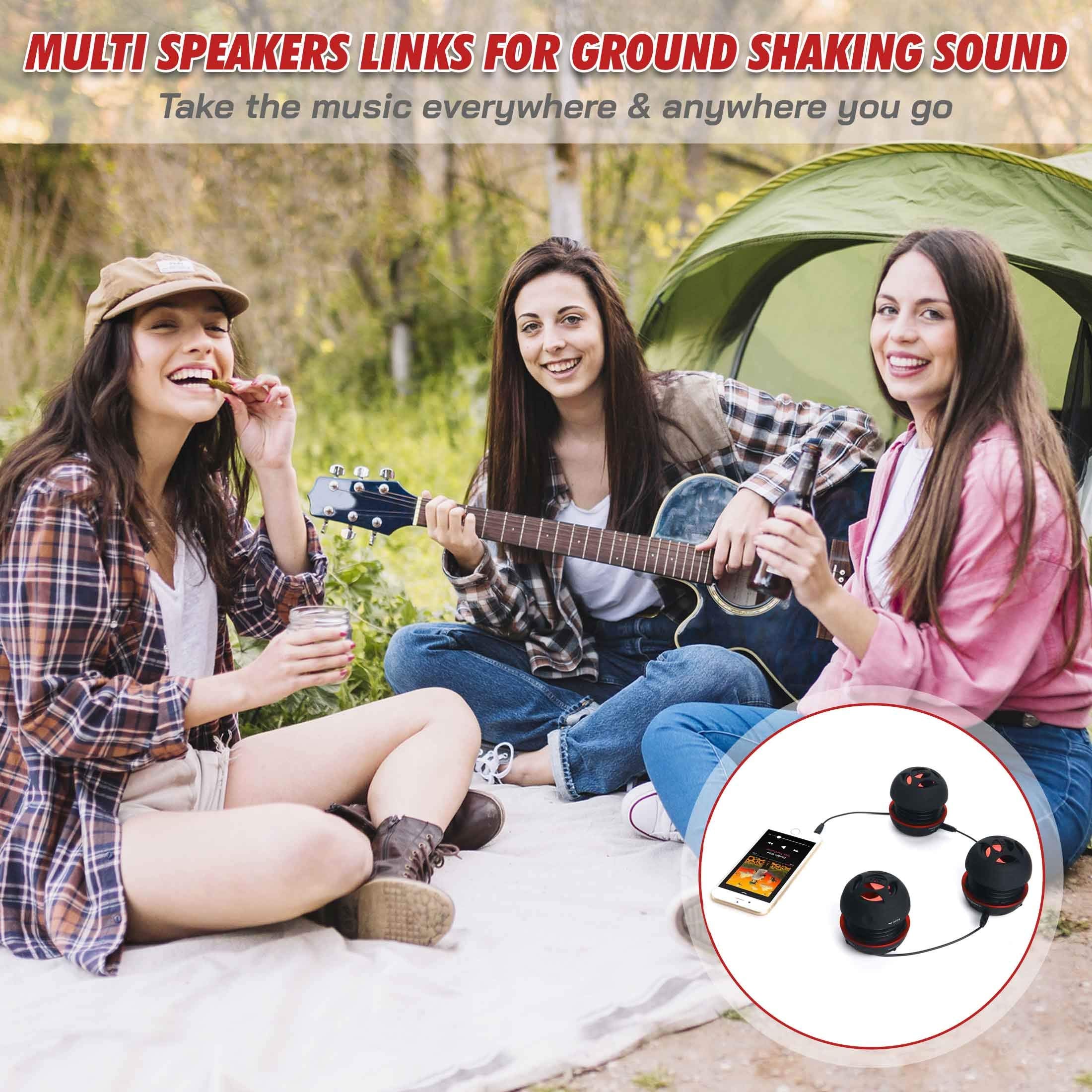 Ayl Mini Speaker System, Portable Plug In Speaker With 3.5Mm Aux Audio Input, External Speaker For Laptop Computer, Mp3 Player,