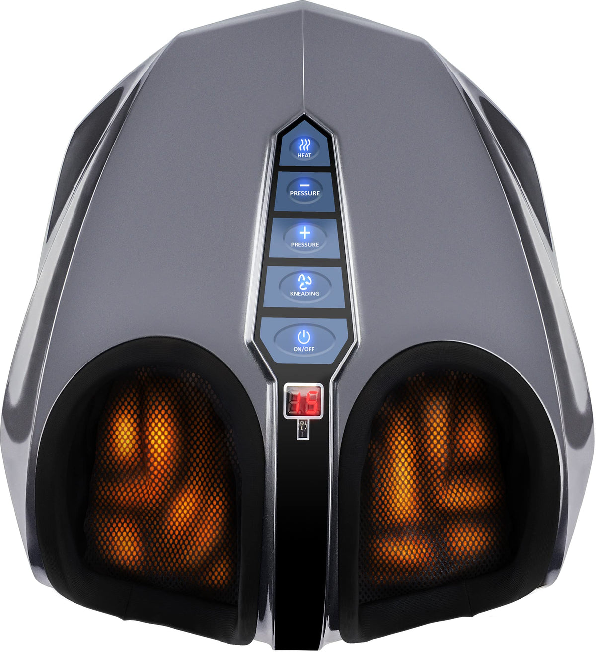 Miko Foot Massager Machine With Deep Kneading, Compression, Shiatsu, And Heat For Plantar Fasciitis, Neuropathy, Fits Up To Men 