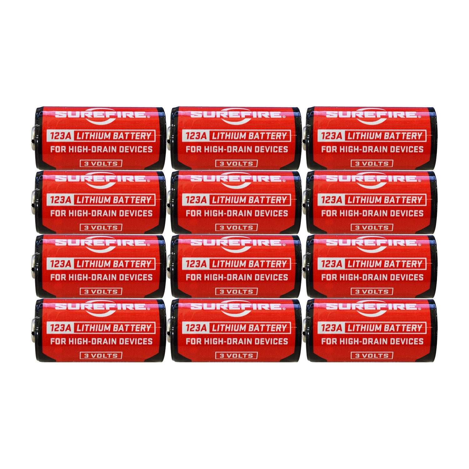 SureFire SF12-BB Boxed Batteries, (12 Pack)