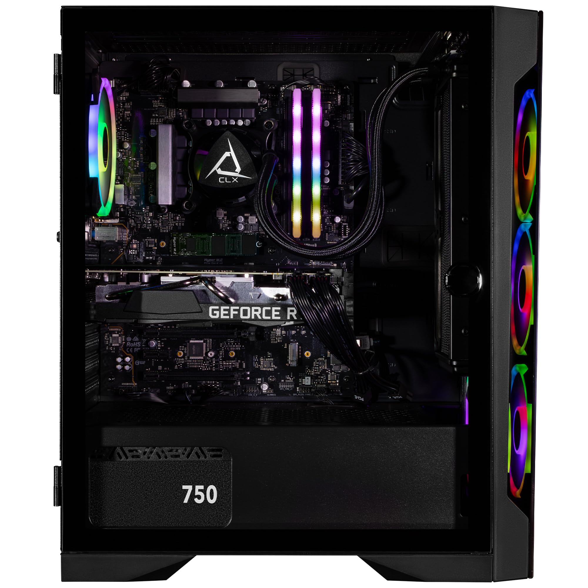 Clx Set Gaming Pc - Intel Core I9 12900Kf 3.2Ghz, Geforce Rtx 4060 Ti, 1Tb Nvme M.2 Ssd, 4Tb Hdd, 32Gb Ddr4 Rgb Memory, 240Mm Ai