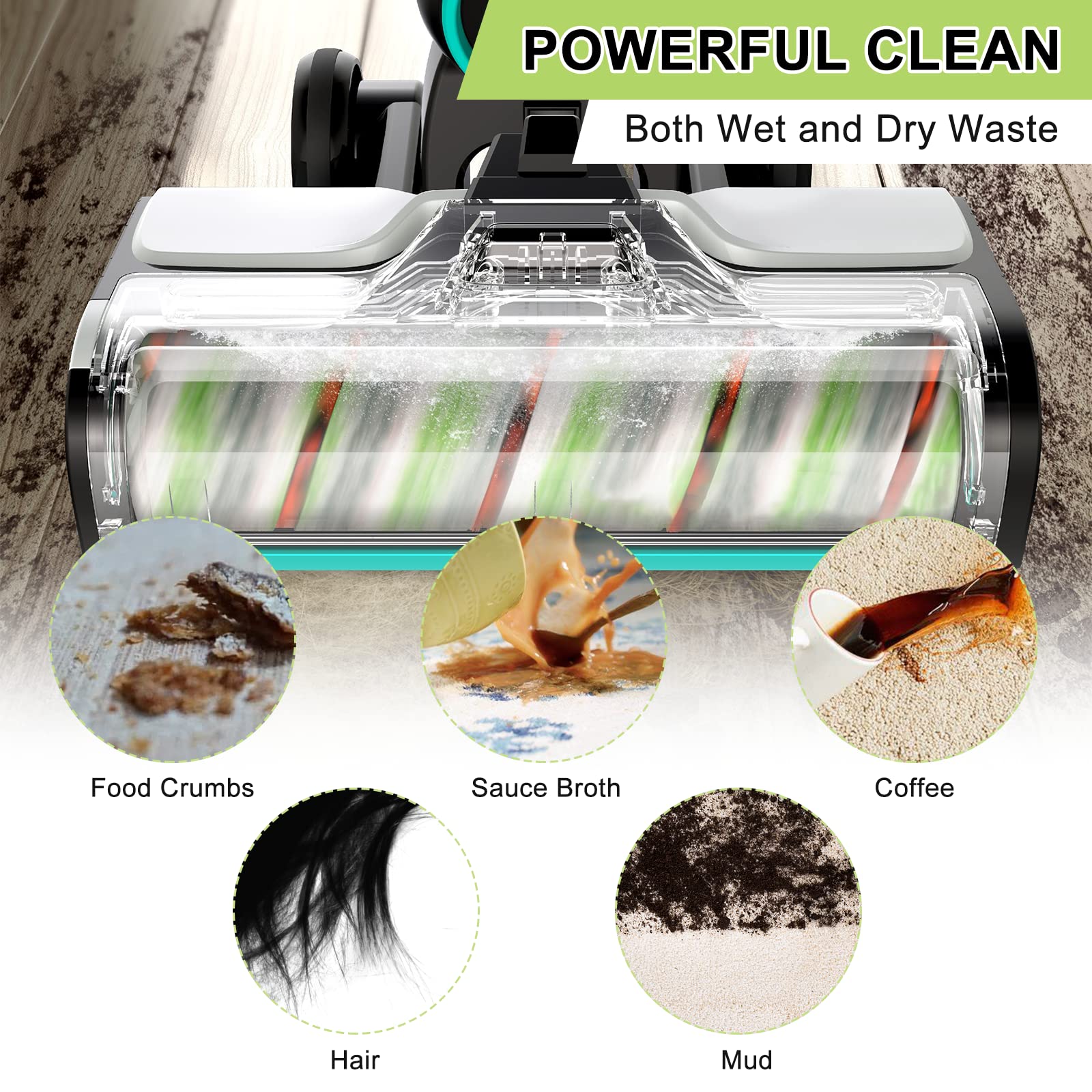 Multi Surface Pet Brush Rolls 2788 And Vacuum Filters Replacement For Bissell Crosswave Max 2554 2554A 2590 2593 2596, Crosswave