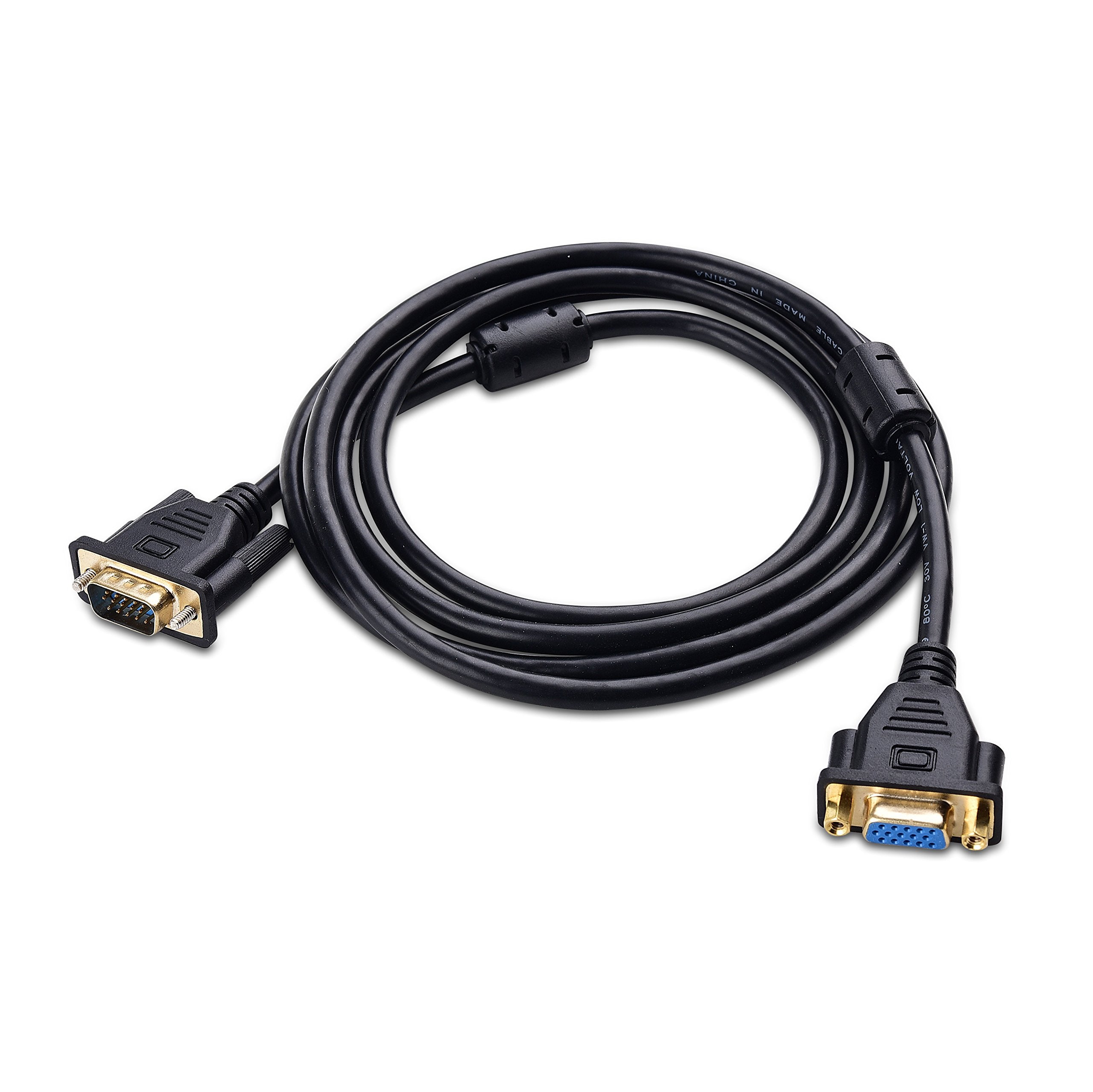 Cable Matters Vga Extension Cable (Vga Cable Male To Female)   6 Feet, Not Regular Vga Cable
