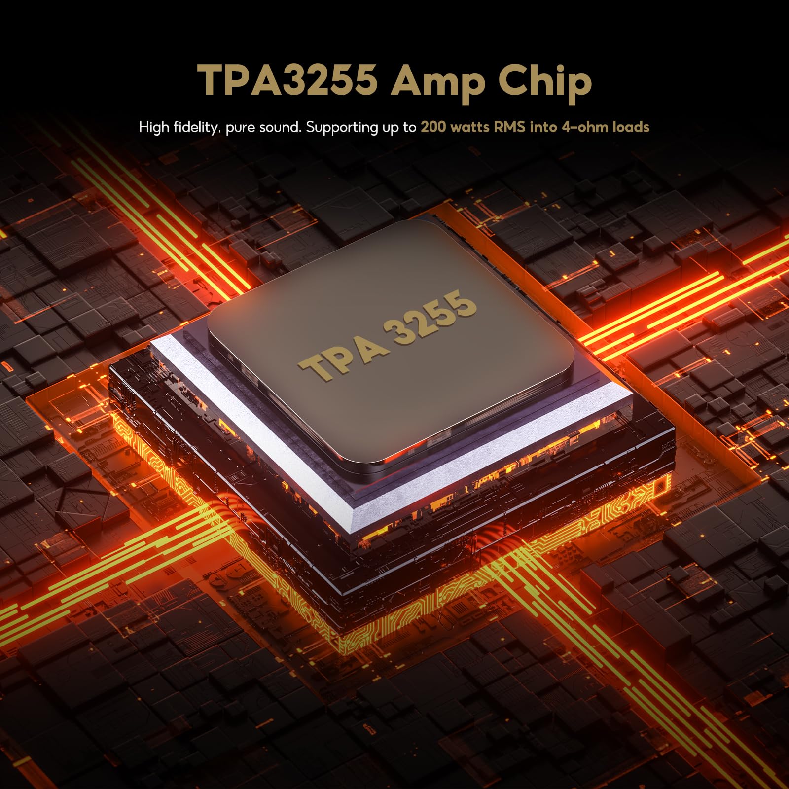 Aiyima A3001 Mini Stereo Amp 300W Subwoofer Amplifier Tpa3255 Class D Mono Amp With Full Frequency & Sub Bass Home Audio Speaker Amp+ Dc36V 6A Power Adapter