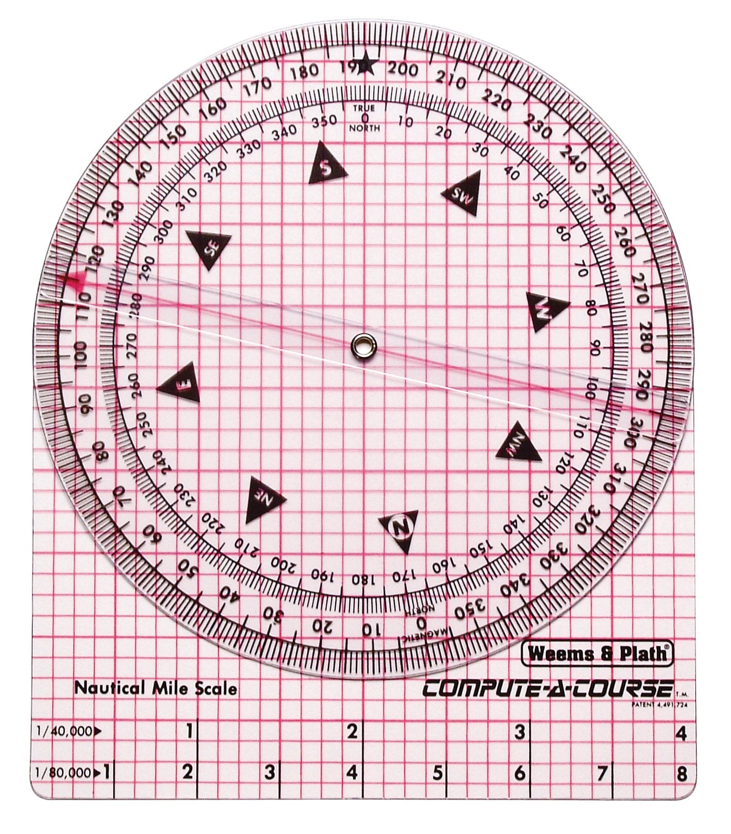 Weems & Plath Marine Navigation Compute A Course Multi Purpose Plotting Tool