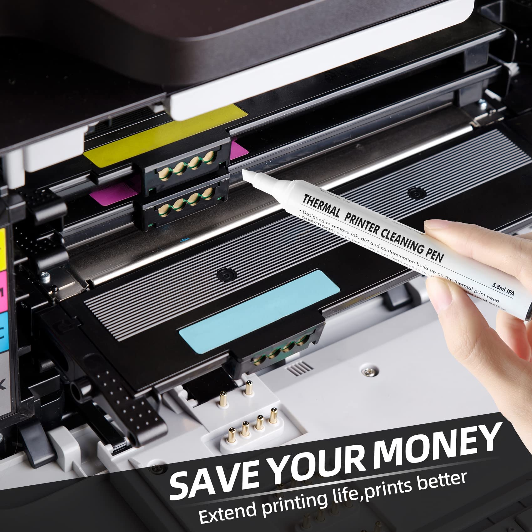 Thermal Printer Cleaning Pen   Thermal Pen Cleaner Printhead Cleaning Pen Cleaning Kit, Thermal Printer Cleaning Pen For Thermal