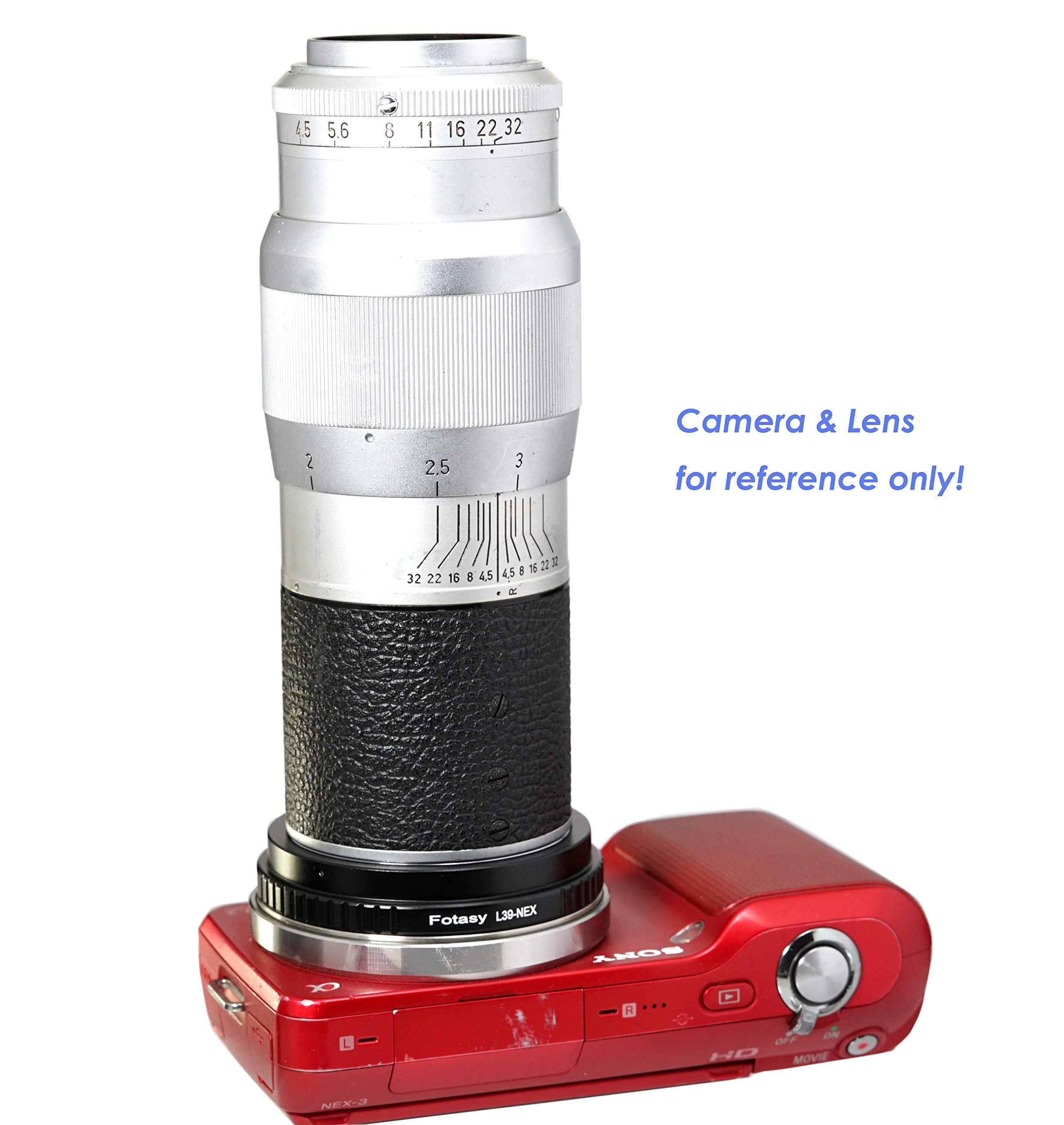 Fotasy Copper Adjustable Leica M39 Lens To E Mount Adapter, Ltm 39Mm E Mount, Compatible With Sony A7 A7R A7S Ii Iii Iv A9 A7C A