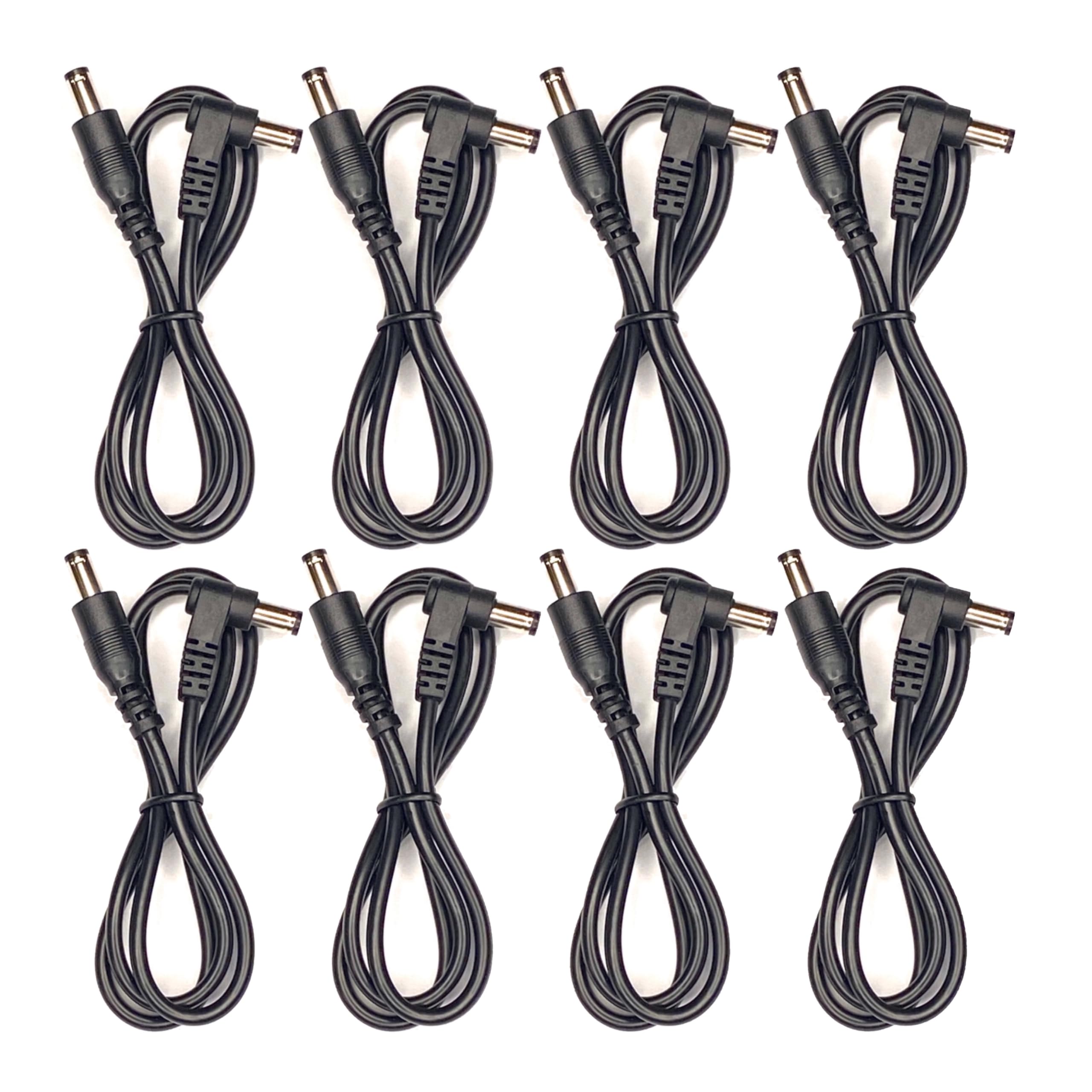 (8) Pack of Effects Pedal Power Cables for One 1 Spot Power Supply