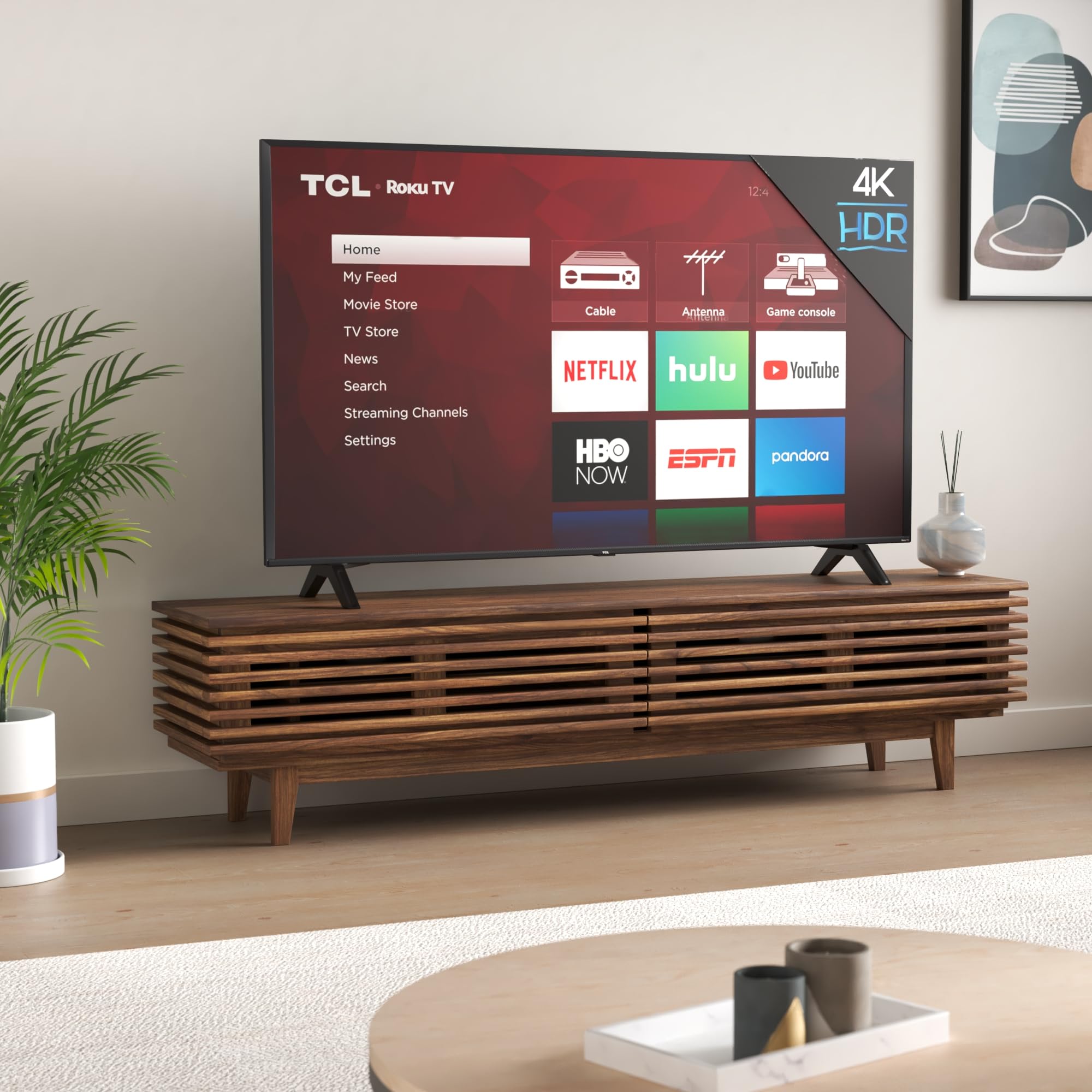 Tcl 65S425 65 Inch 4K Uhd Hdr Smart Roku Tv (2019)