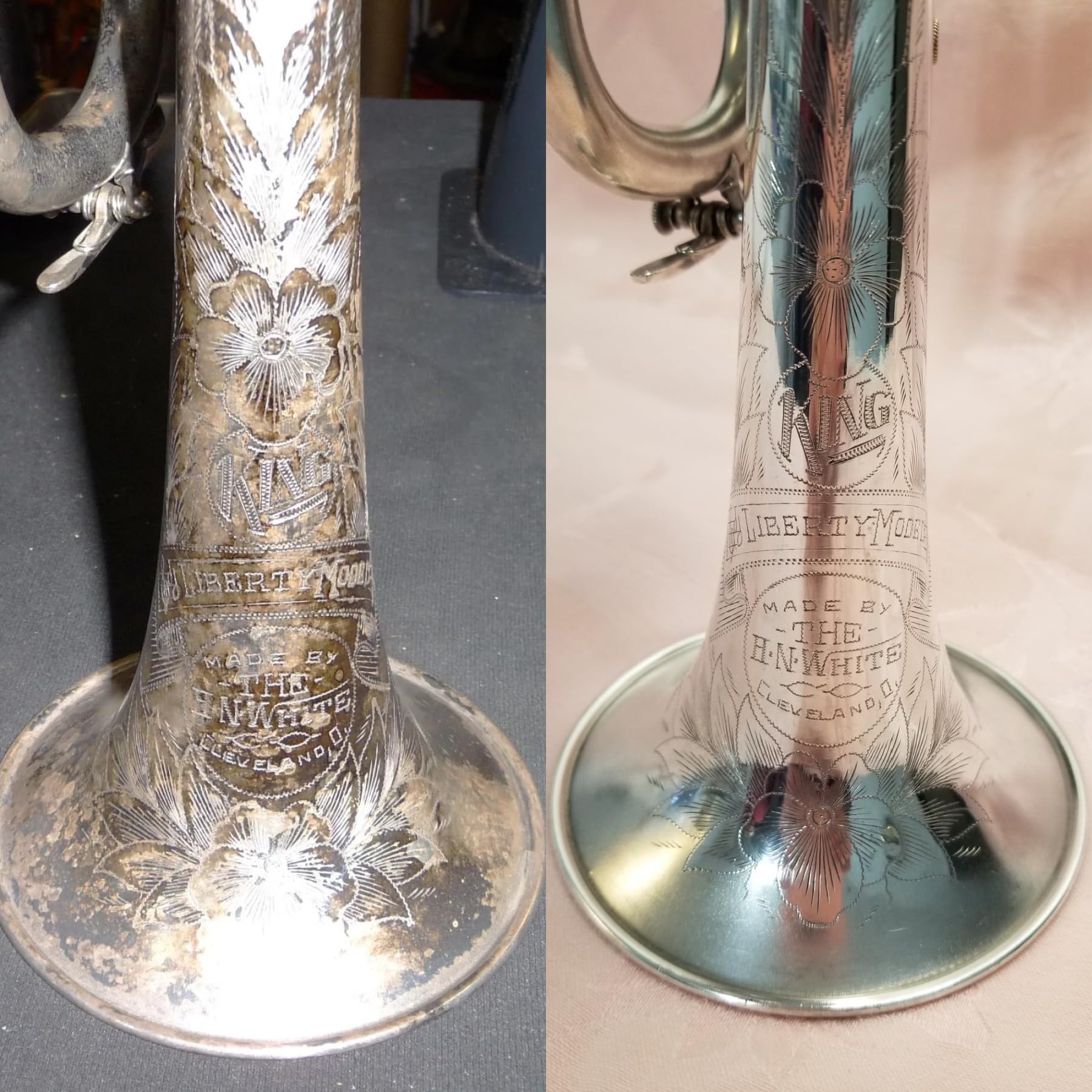 Musicnomad Silver Polish & Cloth Kit For Silver & Silver Plated Instruments   Trumpet, Trombone, Flute (Mn741)