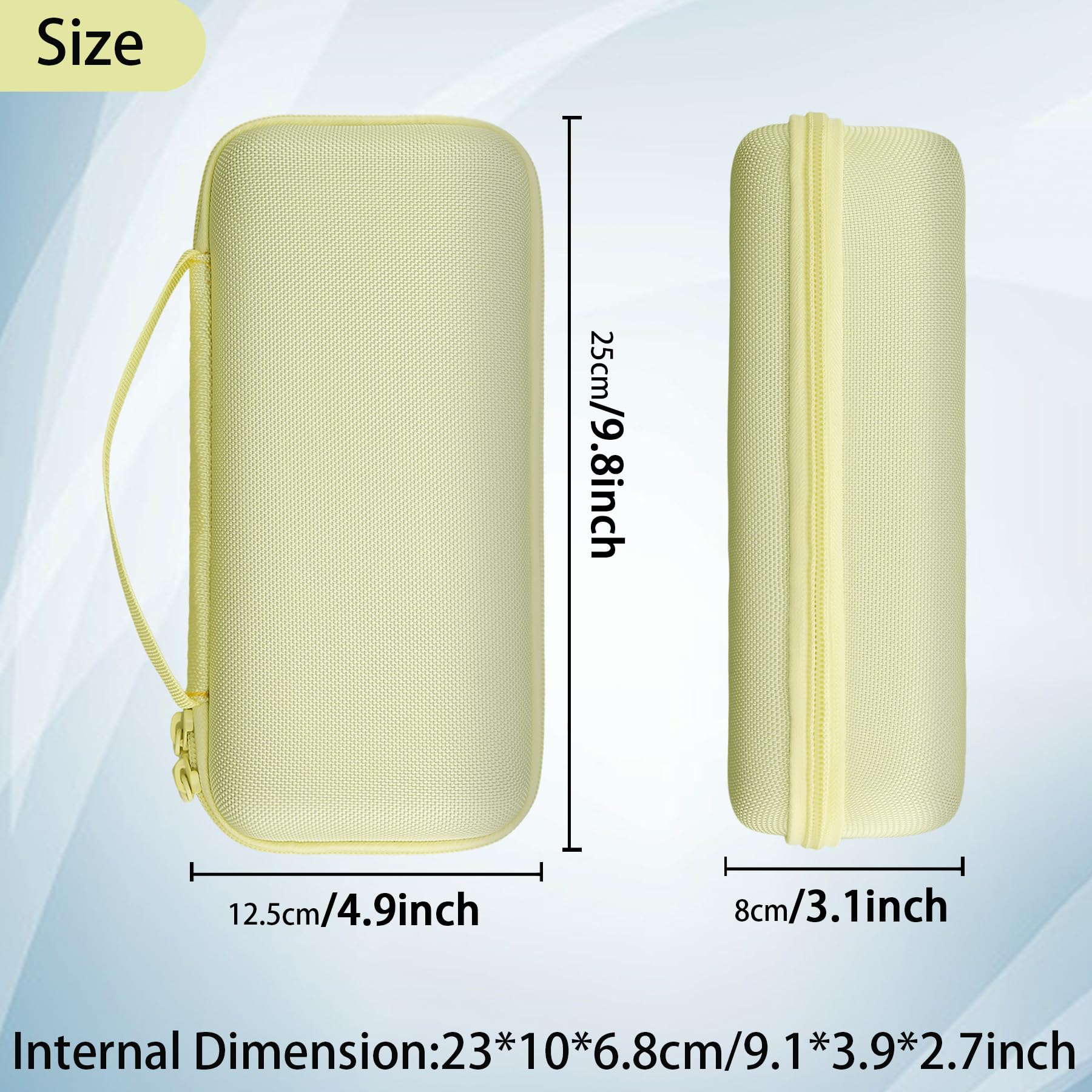 Khanka Travel Case For Bose New Soundlink Flex 2Nd Gen/Bose Soundlink Flex Bluetooth Portable Speaker,Case Only (Citrus Yellow)