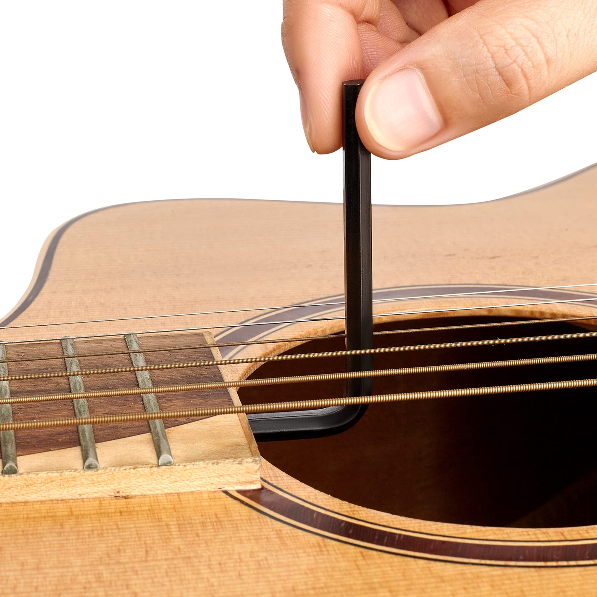 Miecoo 14Pcs Guitar Truss Rod Allen Wrench Set, Includes 4Mm, 5Mm, 6Mm Lengthened Ball End Truss Rod Wrenches Repair Tool And Sc