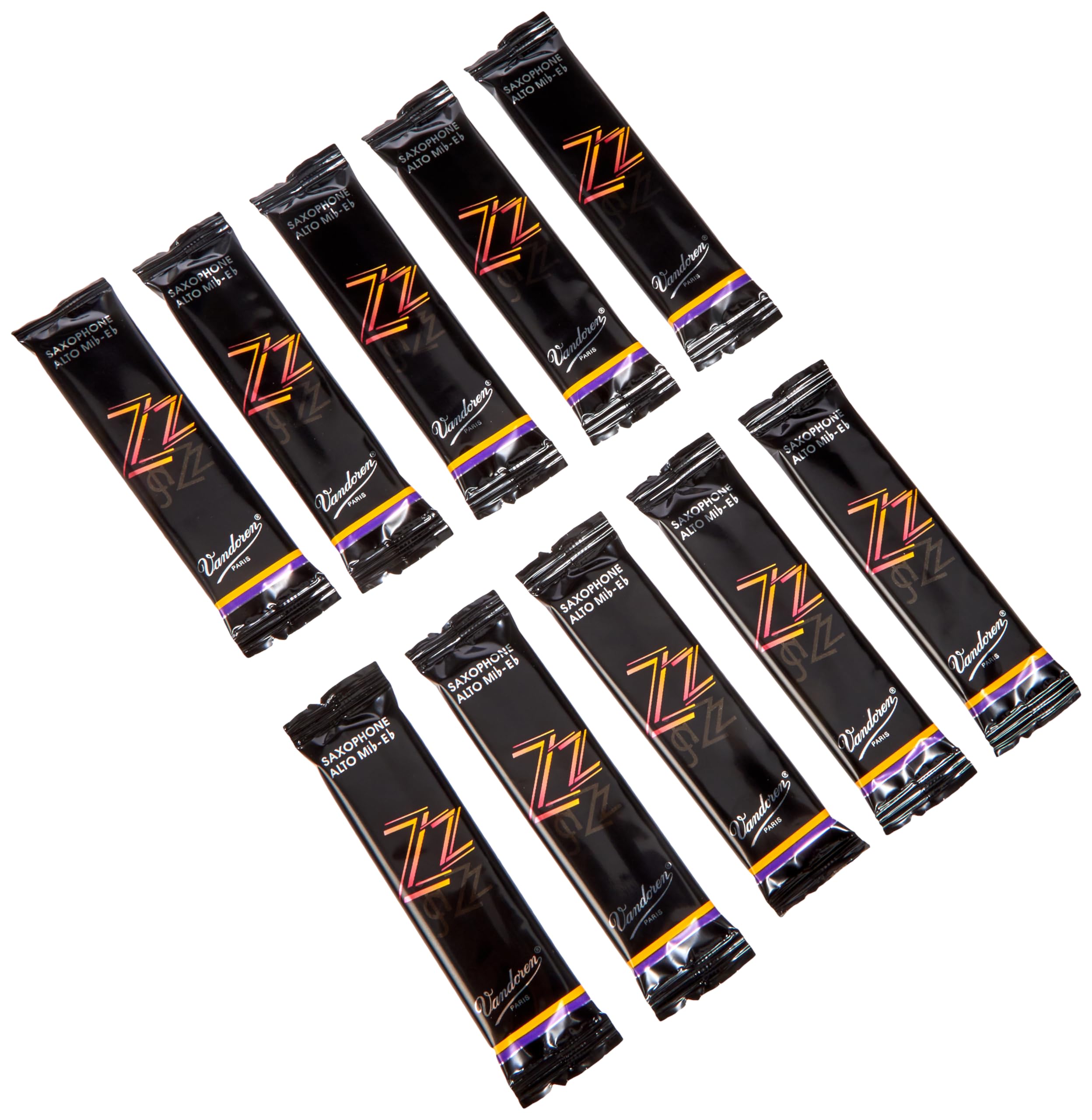 Vandoren Sr413 Alto Sax Zz Reeds Strength 3; Box Of 10