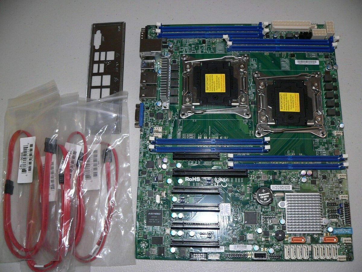 Supermicro Atx Ddr4 Lga 2011 Motherboards X10Drl I O