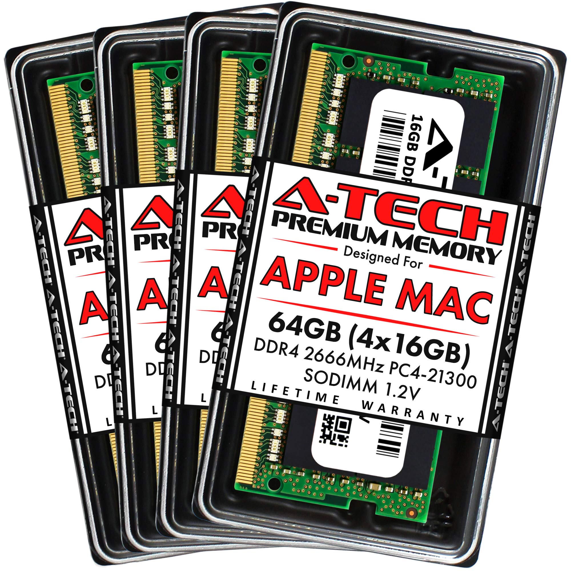 A Tech 64Gb Kit (4X16Gb) Ram For Apple Imac 2019 & 2020 27 Inch Retina 5K | Ddr4 2666 Mhz Sodimm Pc4 21300 / Pc4 21333 260 Pin S